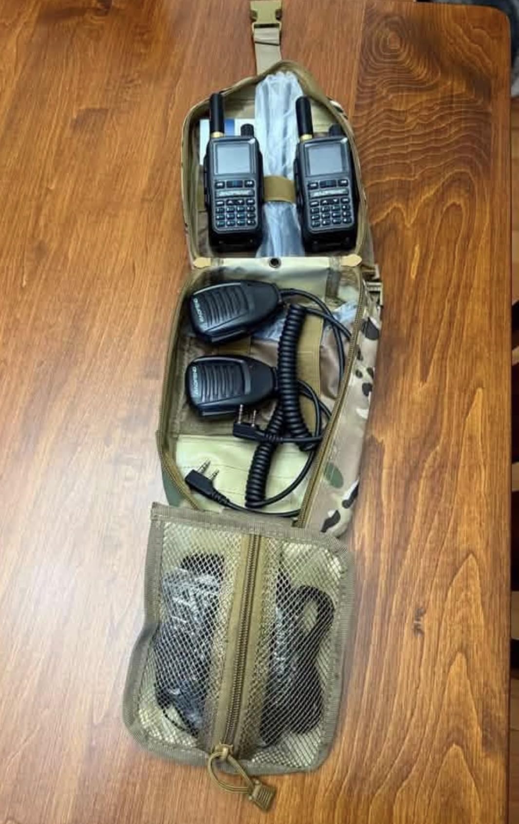 BAOFENG Microphone Police Walkie Talkie Mic Accessories Ham Radio Speaker Mic for Baofeng UV-5R Mini BF-F8HP Pro 5RM UV-32 DM-32 GM21 UV-5G Plus GM-15PRO GM-5RH K5PLUS AR-152 Quansheng UV-K5 8 customer photo 1