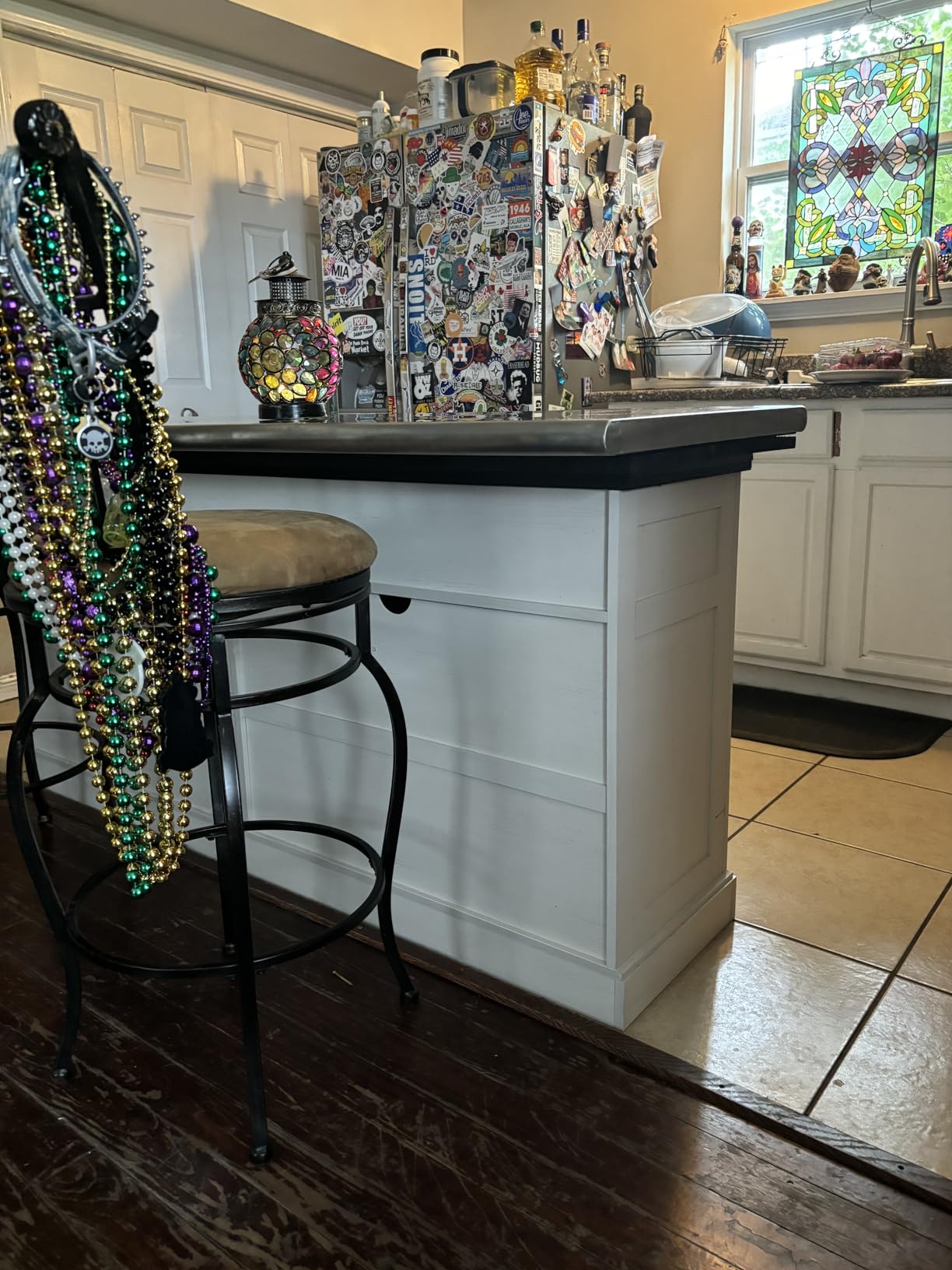 Hally Stainless Steel Table for Prep & Work 24 x 48 Inches NSF Commercial | Metal Heavy Duty Workbench, Adjustment Undershelf, for Kitchen, Restaurant, Home, Hotel, Garage, Pizza Oven, Galvanized Legs customer photo 2