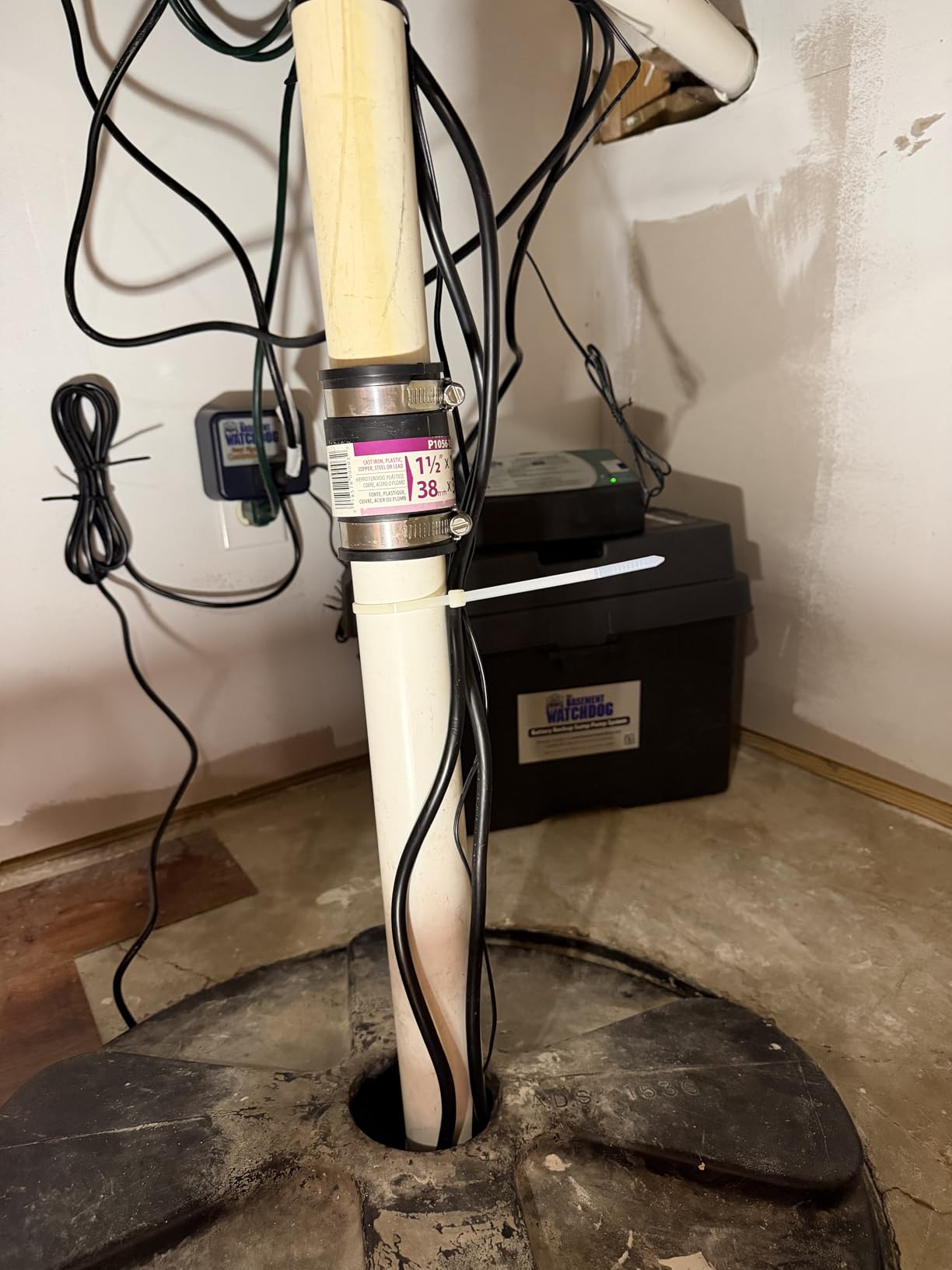 The Basement Watchdog Combo Preassembled Primary & Battery Backup Sump Pump System w/Monitoring Controller (CITS-50) customer photo 1