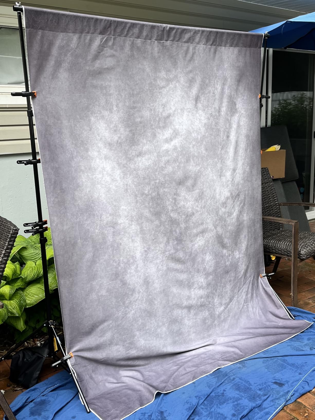 Kate 5x7ft Vintage Backdrops Abstract Grey Portrait Photo Backdrop for Photography Studio customer photo 1