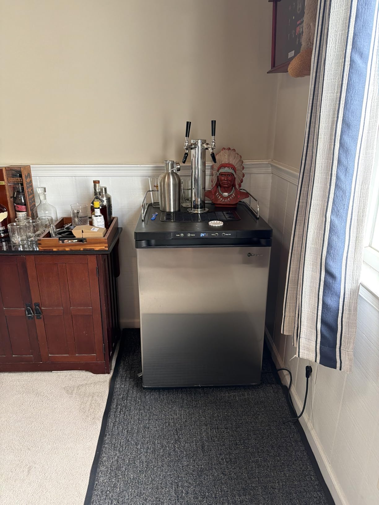 Kegco 3PK309SS-2 24 inch Dual-Tap Stainless Steel Digital Kegerator with Deep Chill Function, Converts to Fridge customer photo 2