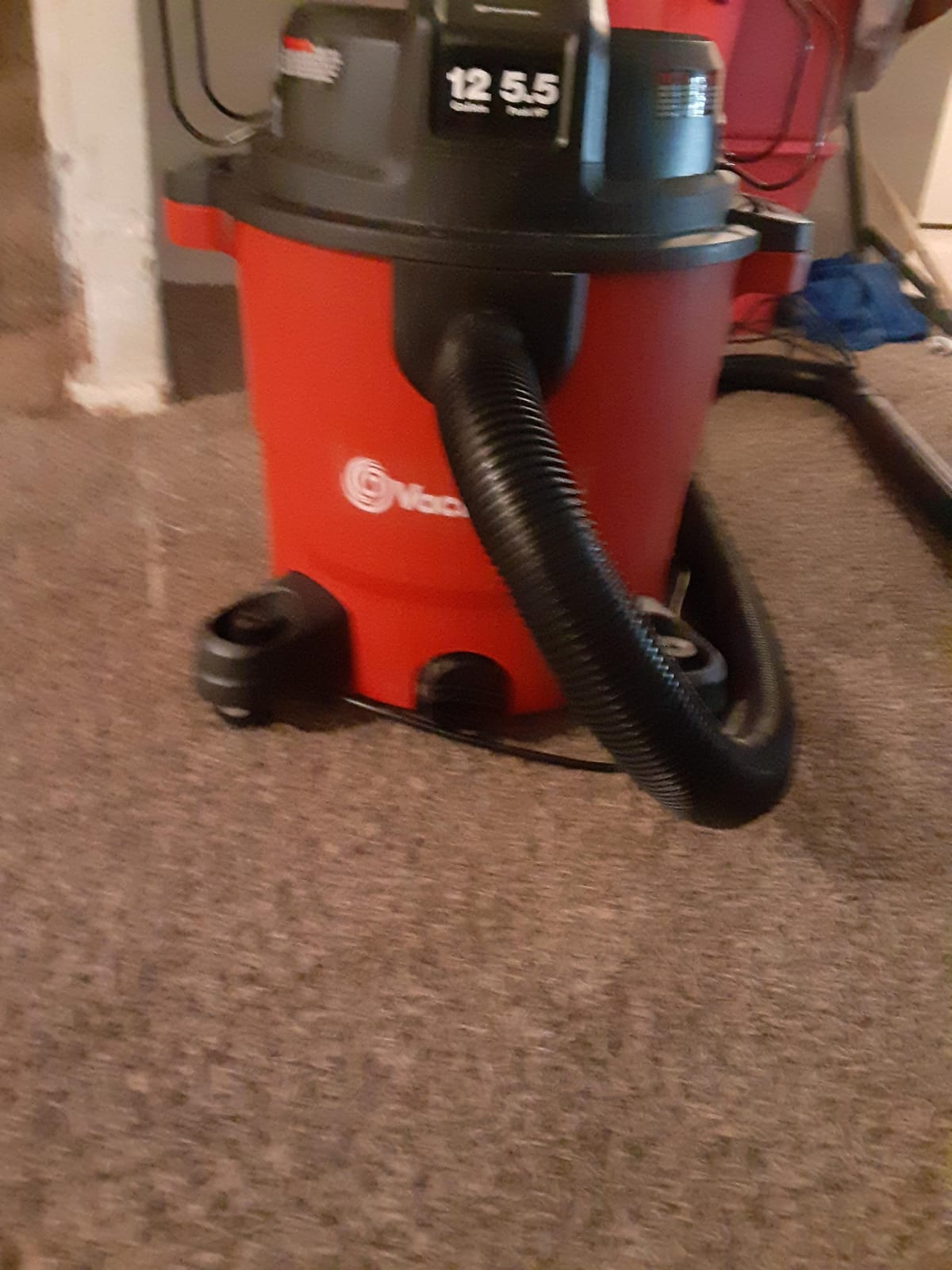 Vacmaster 12-Gallon 5.5 Peak HP Heavy-Duty Wet/Dry Vacuum - VJH1211PF 1101 customer photo 1