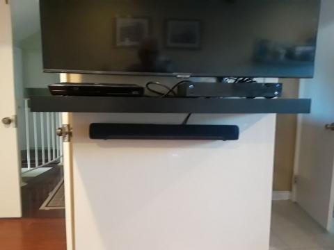 Yamaha Audio SR-C20A Compact Sound Bar with Built-in Subwoofer and Bluetooth, Black customer photo 2