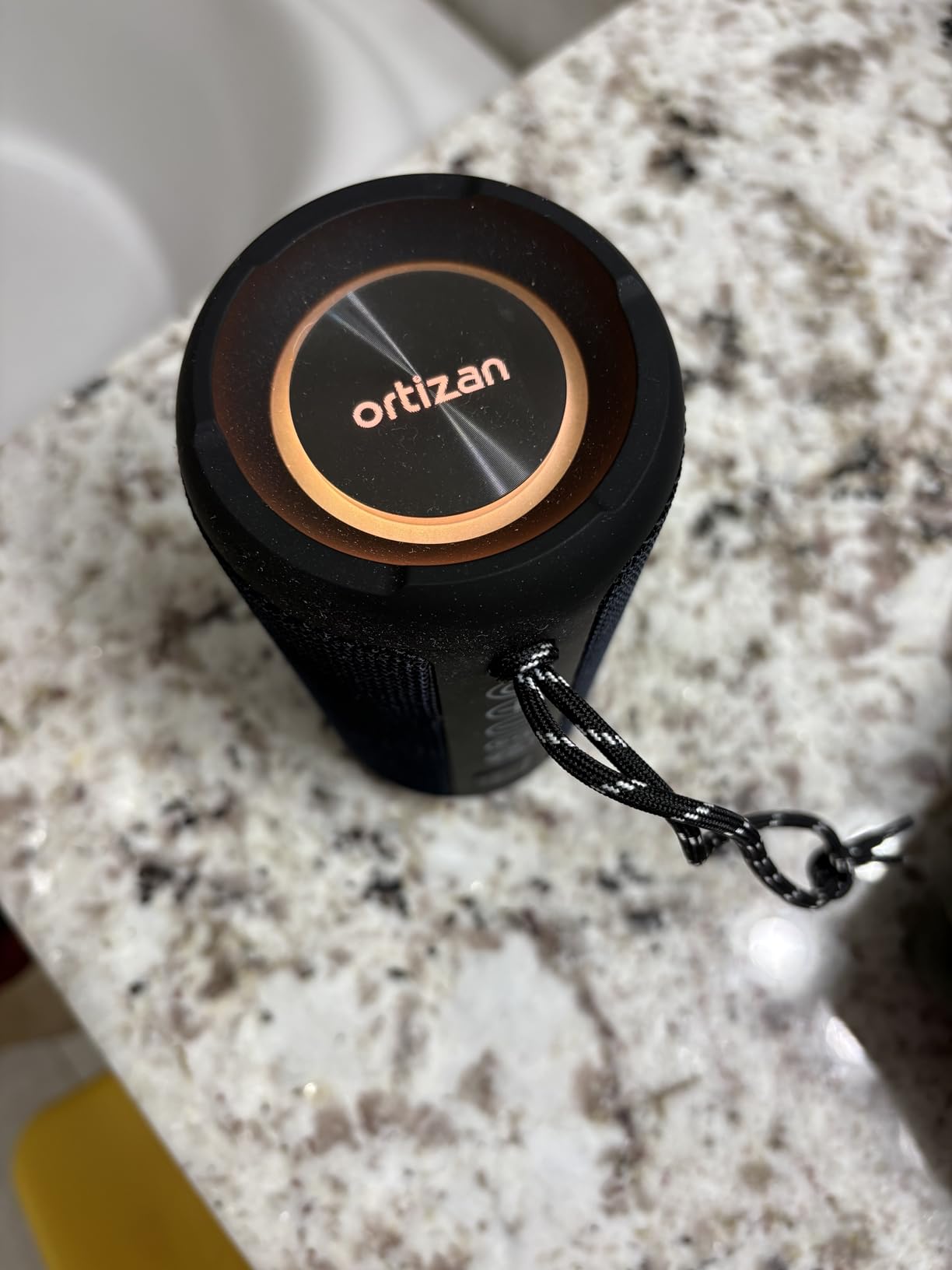 Ortizan Portable Bluetooth Speaker (1st Gen), IPX7 Waterproof, Wireless, Big Sound and Deep Bass, TWS Pairing, 30Hrs of Playtime, for Home/Party/Outdoor/Beach, Birthday Gifts for Men Women - Black customer photo 1