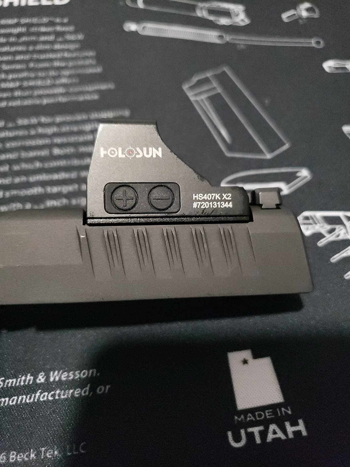 HOLOSUN 407K/507K Series Dot or Multi-Reticle Aluminum Shake Awake Open Reflex Sight customer photo 1