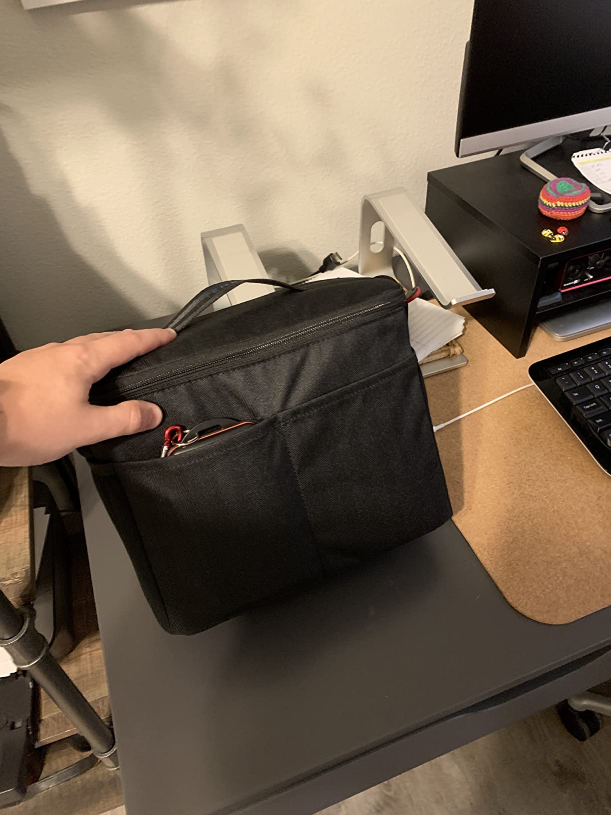 Tenba BYOB 7 Camera Insert - Turns any bag into a camera bag for DSLR and Mirrorless cameras and lenses - Black customer photo 2