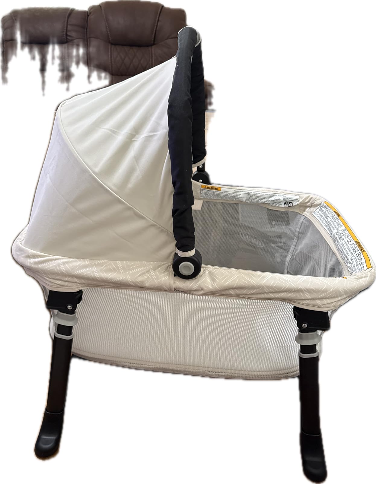 Graco Pack 'n Play Close2Baby Bassinet Playard with Portable Bassinet Diaper Changer, Derby customer photo 1