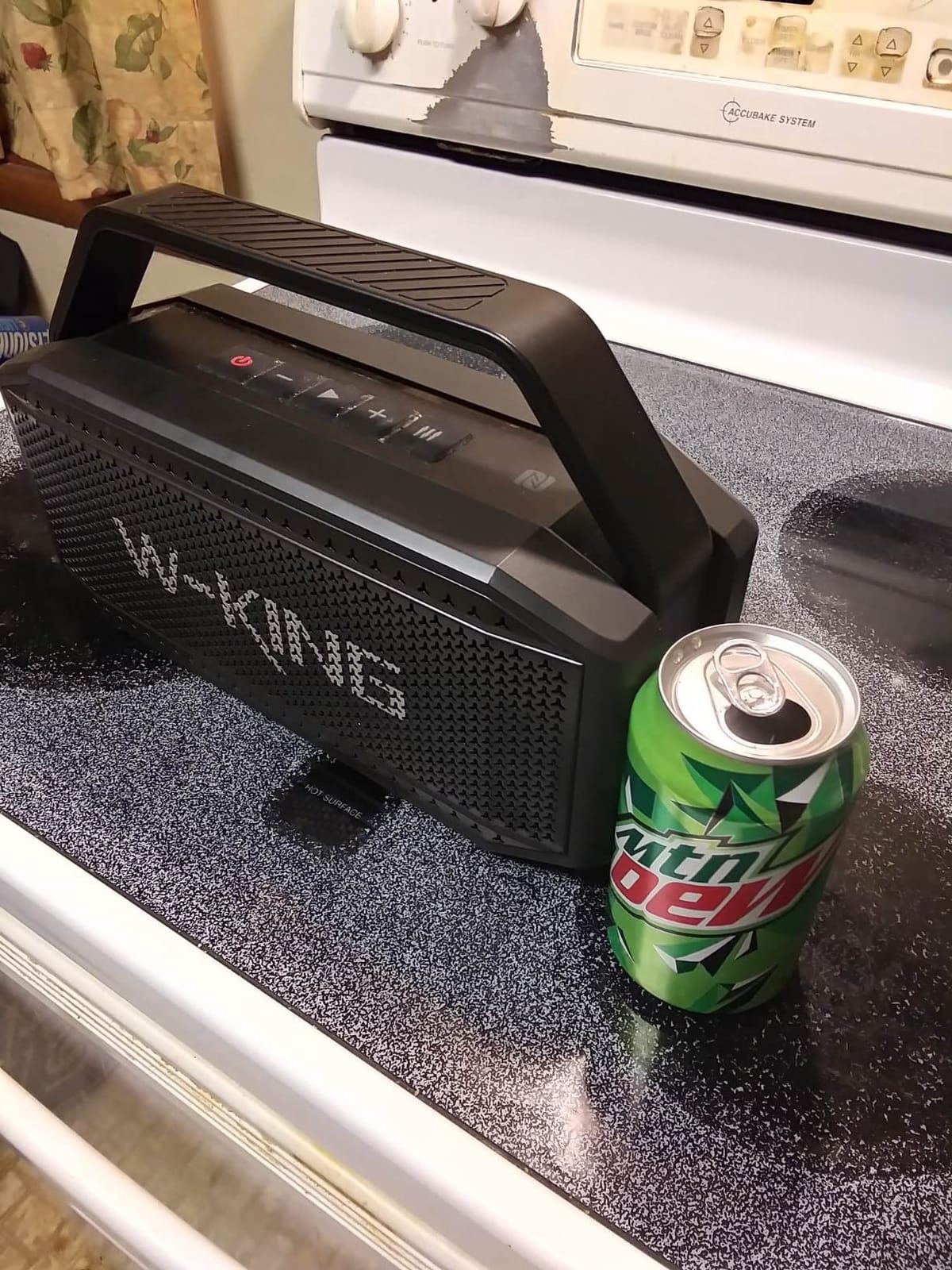 W-KING Loud Bluetooth Speaker, 100W Max IPX6 Portable Outdoor Speakers Bluetooth Wireless Boombox, 60W Deep Bass Radiator/40H/TF/AUX/EQ, 108dB Large Rugged Floating Waterproof Speaker Beach Essentials customer photo 1