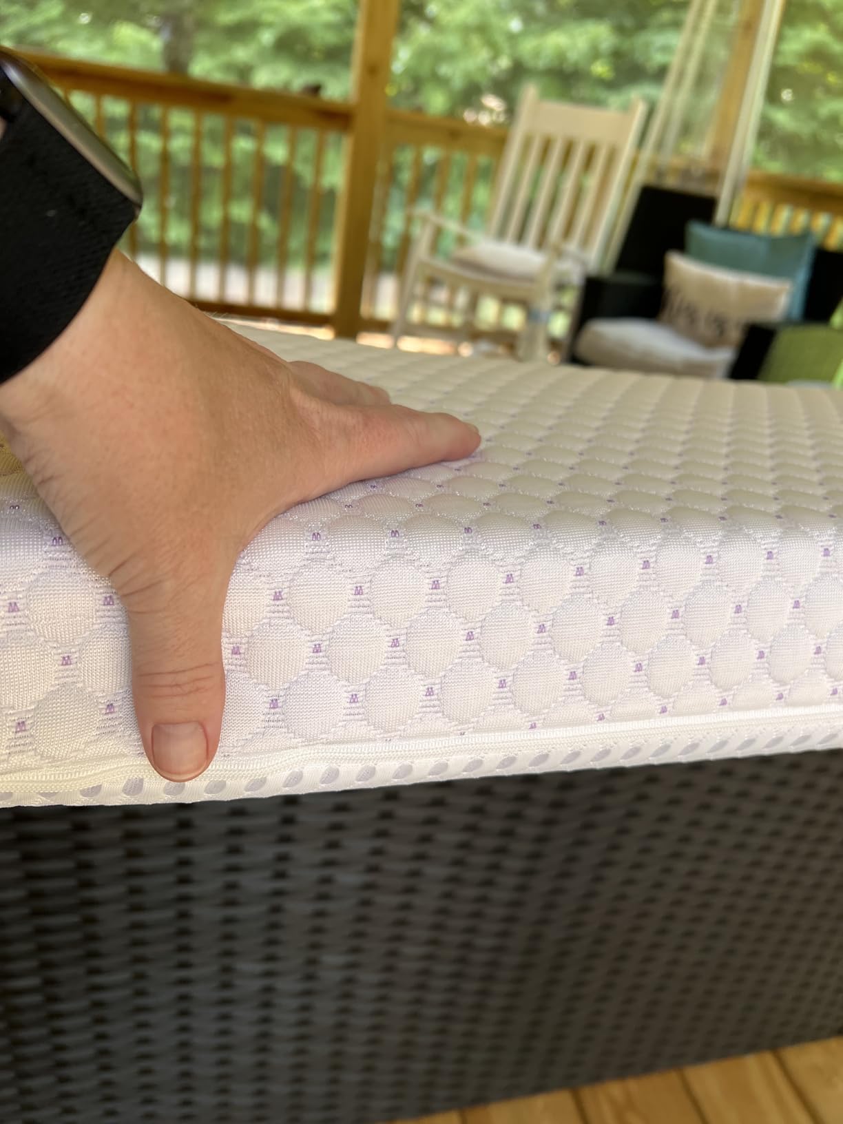 PERLECARE Queen Mattress Topper, 3 Inch Gel Memory Foam Mattress Topper for Pressure Relief, Premium Soft Cooling Sleep, Non-Slip Design with Removable & Washable Cover, Oeko-Tex Certified customer photo 1