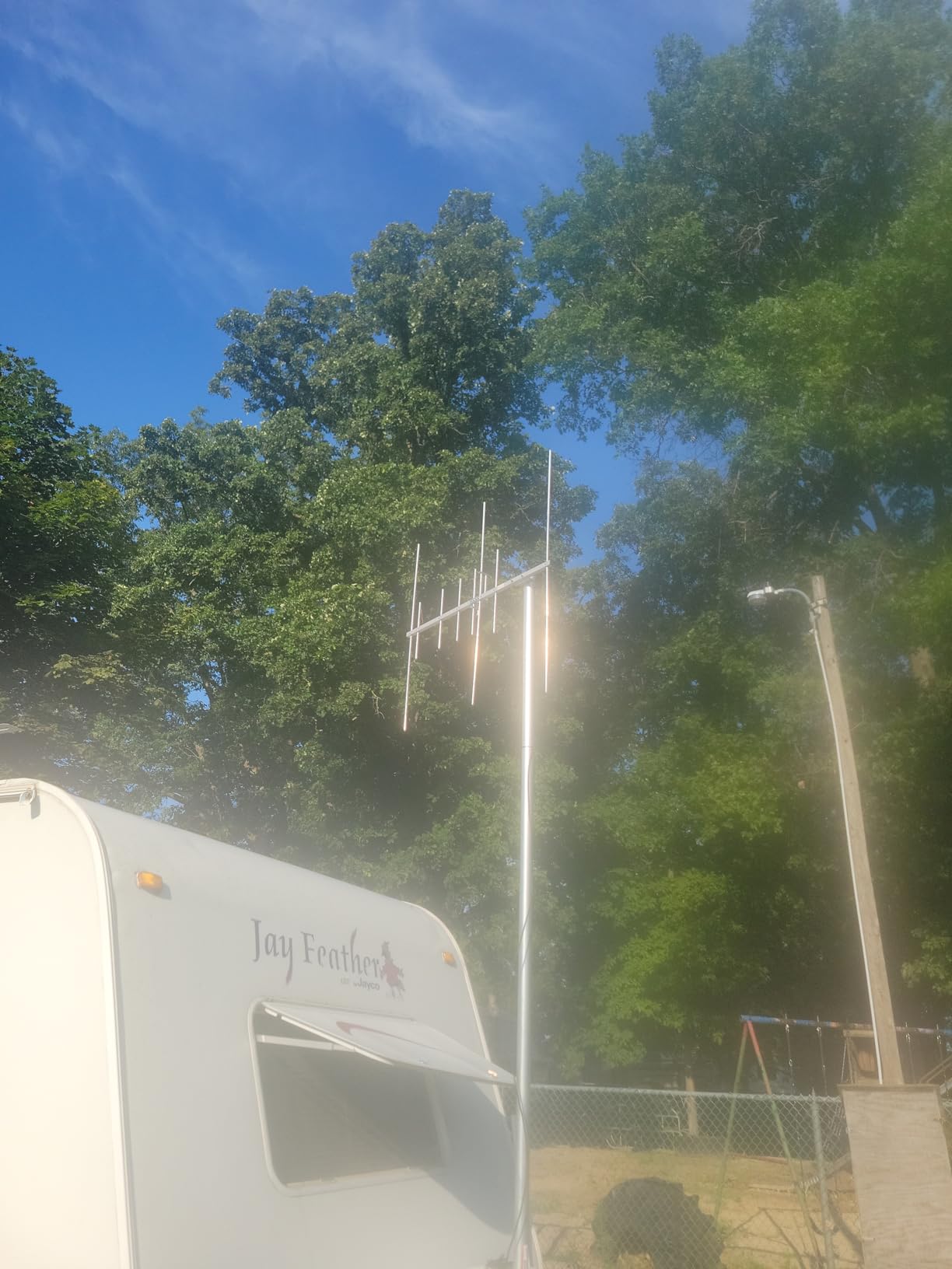 TWAYRDIO Yagi Ham Radio Antenna, Dual Band 2m 70cm VHF UHF | High Gain 8 Elements, GMRS Vertical Base Antenna, for Repeater System,HT Scanner,Satellite Work customer photo 2