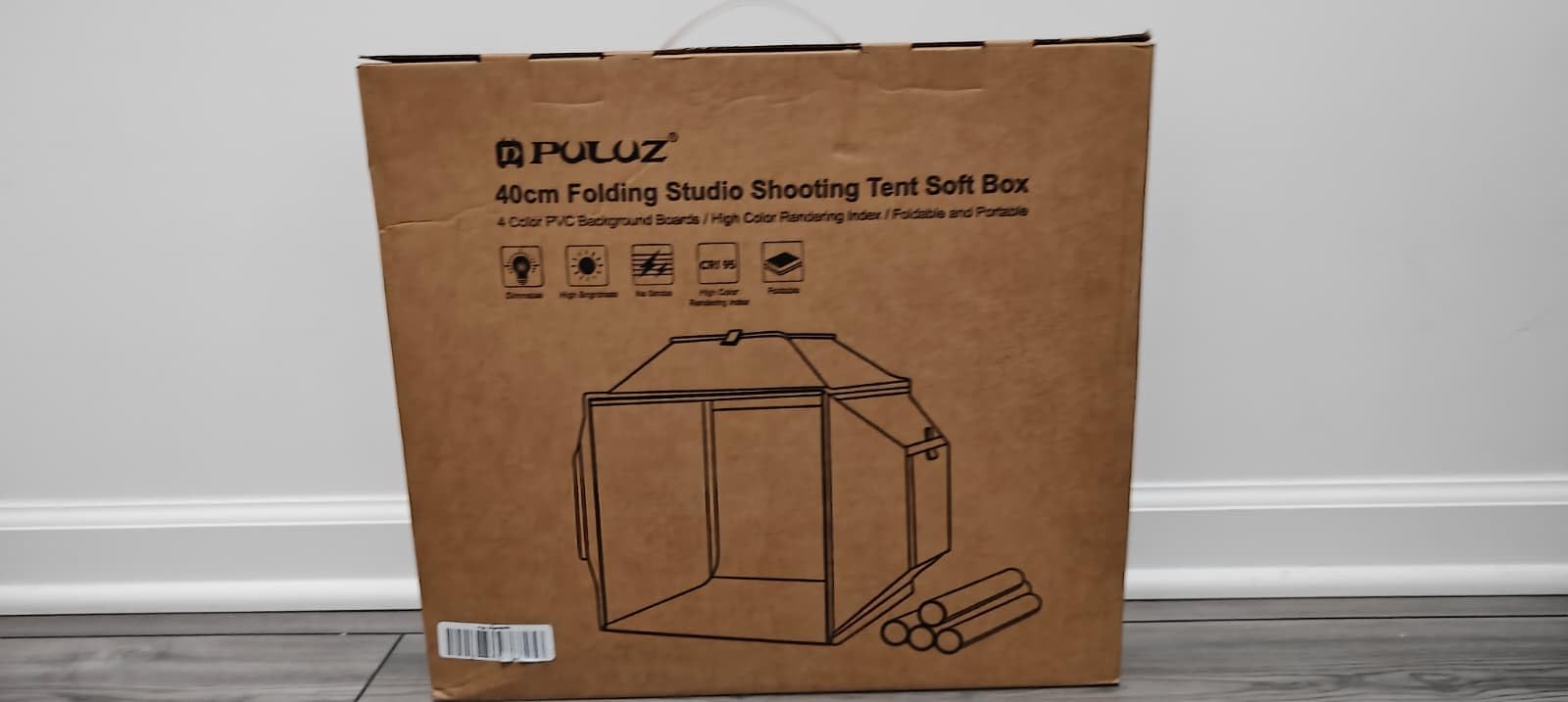 PULUZ Mini Photo Studio Light Box, 10