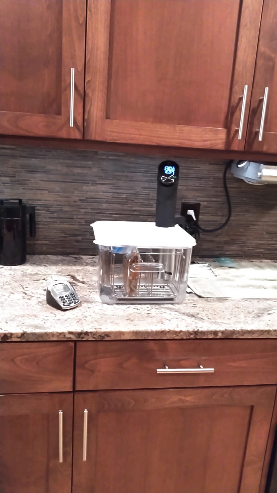 Greater Goods Sous Vide Cooker, 1100W, No App or WiFi Needed (Onyx Black) customer photo 2