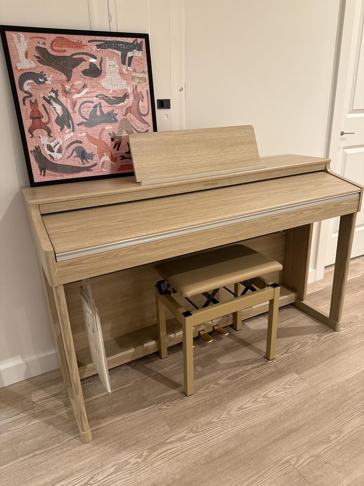 Roland 88-Key Digital Home Piano (RP701-LA) customer photo 1