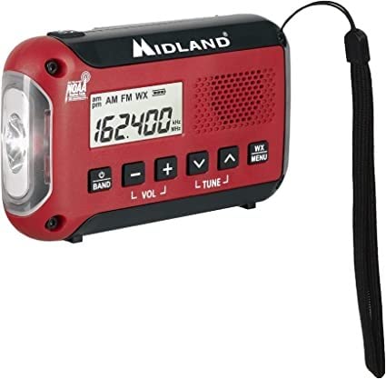 Midland ER10VP Weather Radio with Flashlight & Emergency Alert - AM/FM Radio - Compact and Easy to Carry - SOS Strobe Signal and Headphone Jack customer photo 2