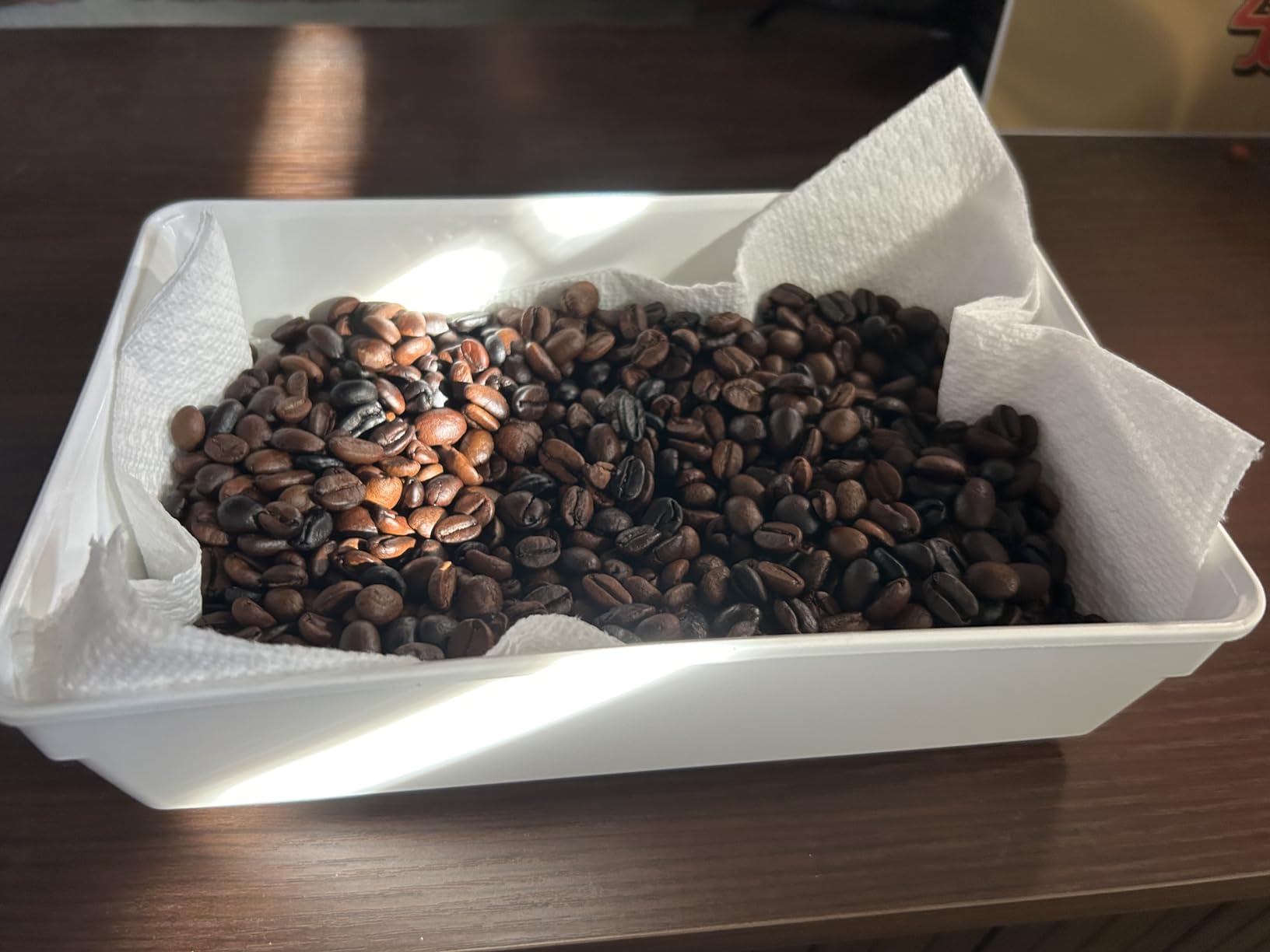 500g Coffee Bean Roaster Machine with Timer, 110V | Electric, 0-240℃, Non-Stick, Household, For Cafe Shop Home Use customer photo 2