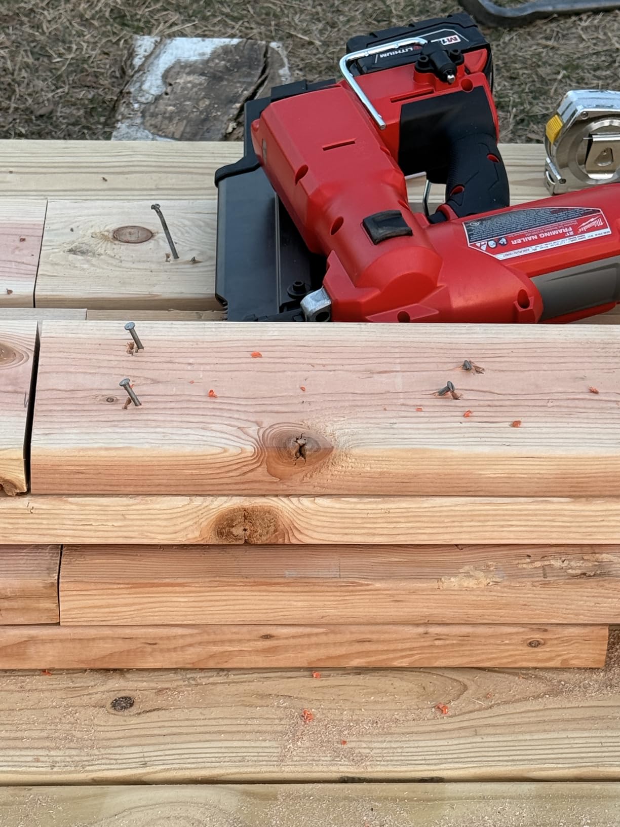 Milwauke M18 FUEL 21-Degree Framing Nailer (Tool Only) customer photo 1