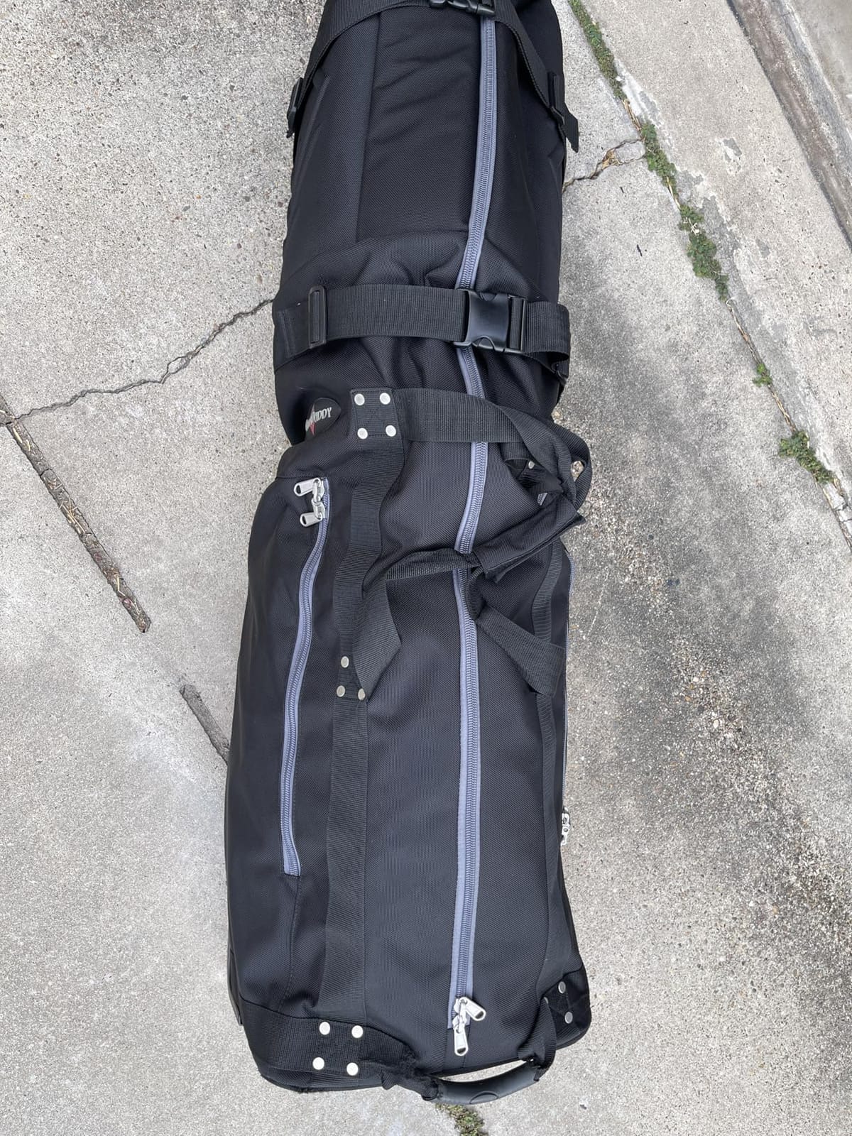 CaddyDaddy First Class Military Grade Ballistic Nylon Travel Cover with EVA Dense Foam Top Padding, 2 Year Full Replacement Coverage, Self Standing Base, XL Wheels customer photo 2