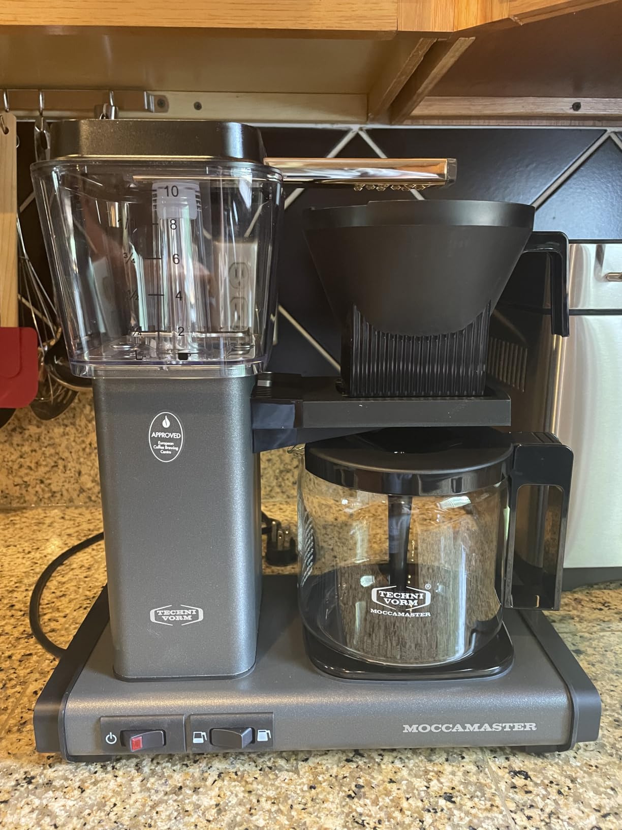Technivorm Moccamaster 53941 KBGV Select 10-Cup Coffee Maker, Polished Silver customer photo 1