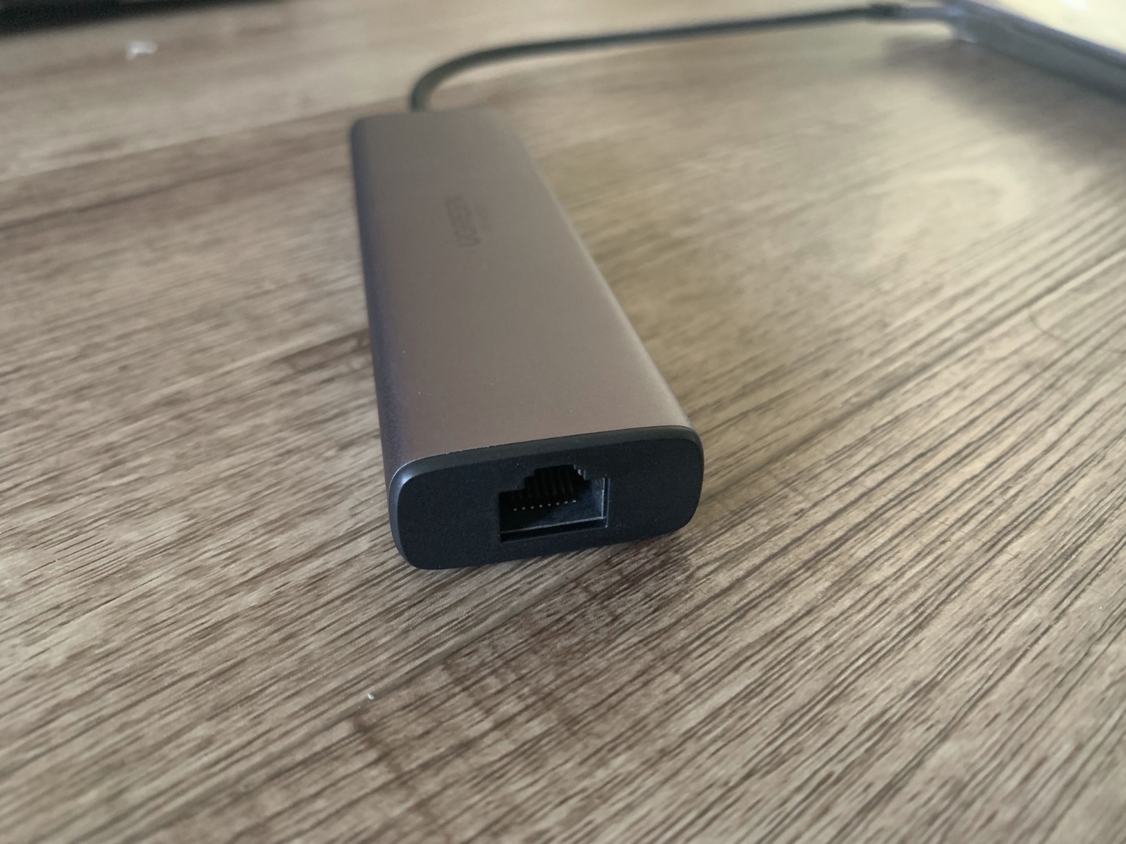 UGREEN Revodok 7 in 1 USB C Hub Gigabit Ethernet Adapter 4K@60Hz HDMI, 100W PD Charging, USB A Data Ports, SD/TF Card Reader Compatible with MacBook Neo/Pro/Air, iPad, Steam Deck customer photo 2