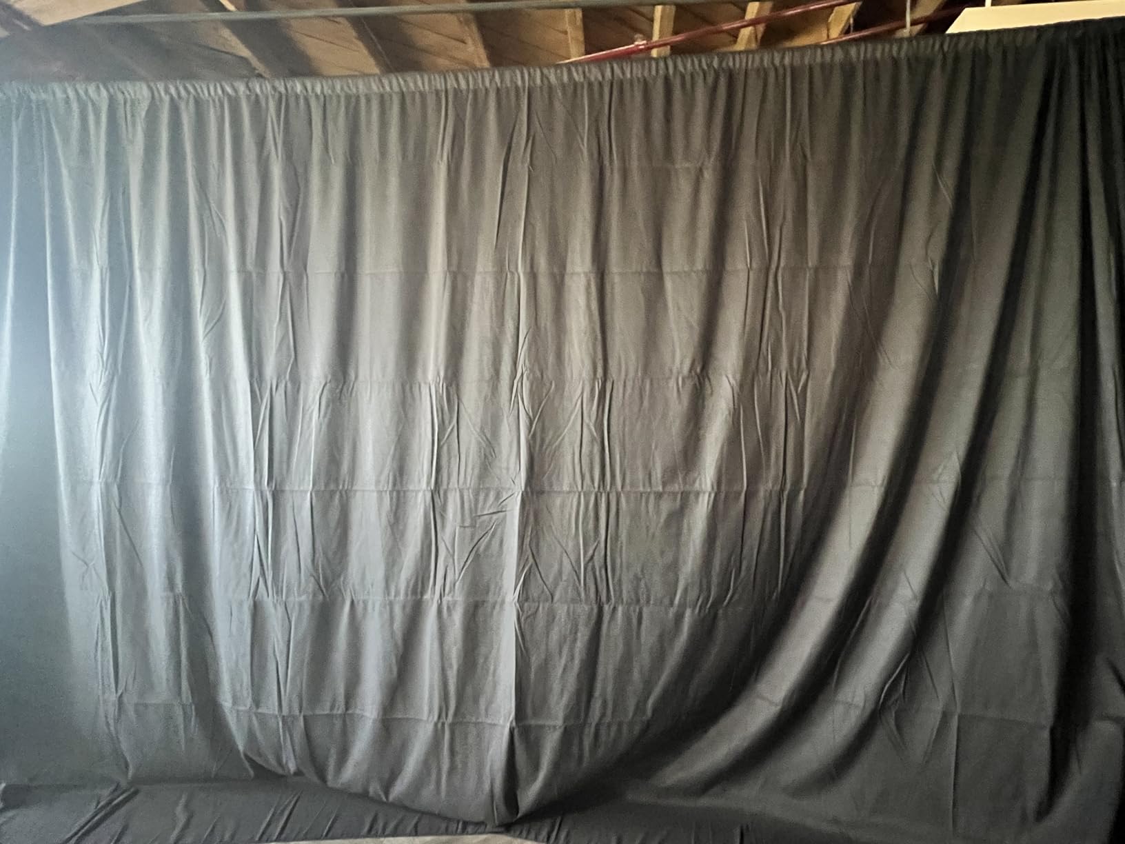 CPLIRIS 10x20ft White Backdrop for Photography, Dual-Size Dual-Pocket Design Photo Booth Background for Portrait Photoshoot, Party and Video with Both Options of 10 feet and 20 feet in Width customer photo 2