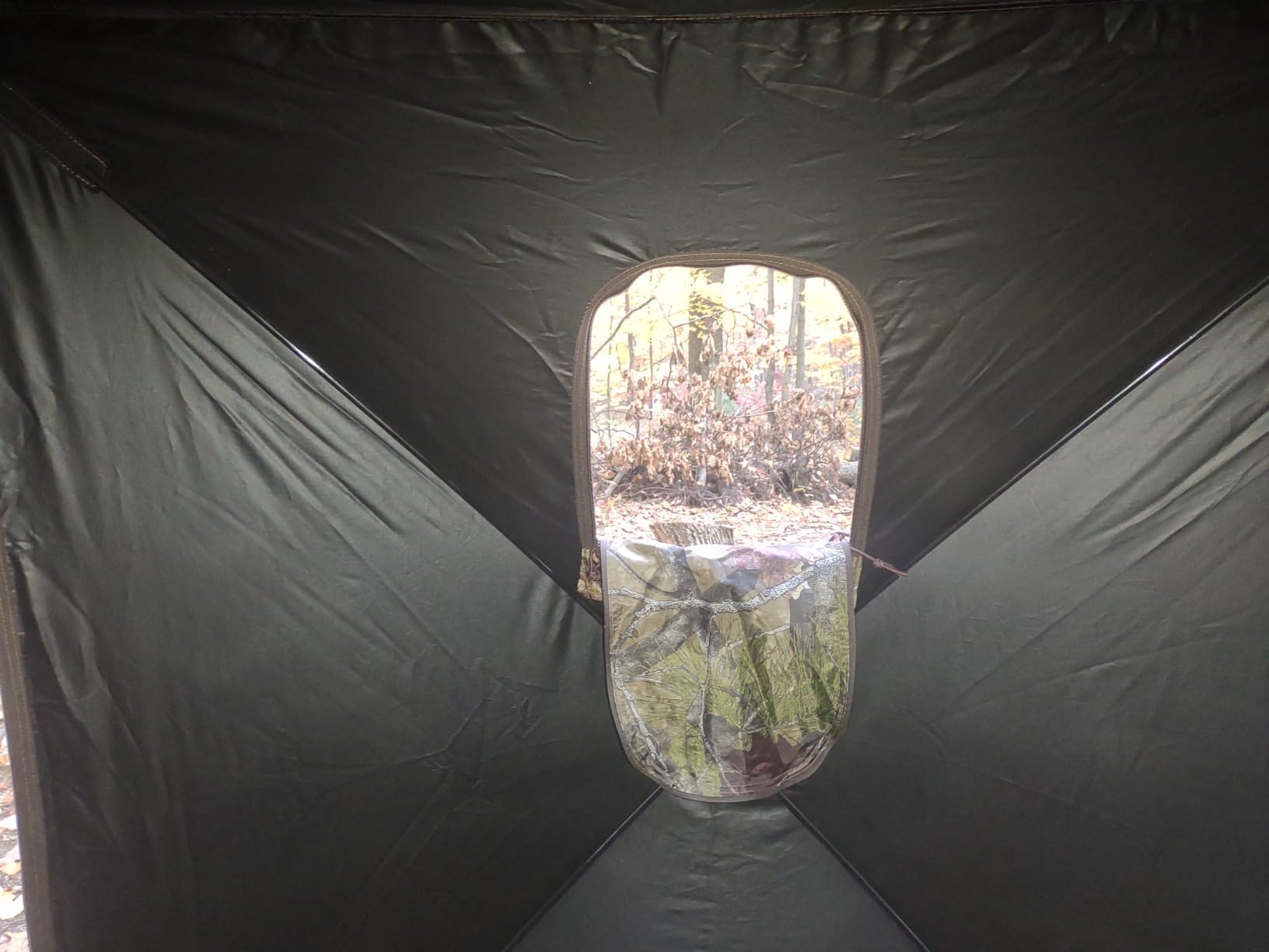 Barronett Blinds Feather Five, Portable Hunting Blind, Huge Interior, Lightweight, 4-Person, Bloodtrail Backwoods, 72 x 84 x 84 inches, FF500BW customer photo 2