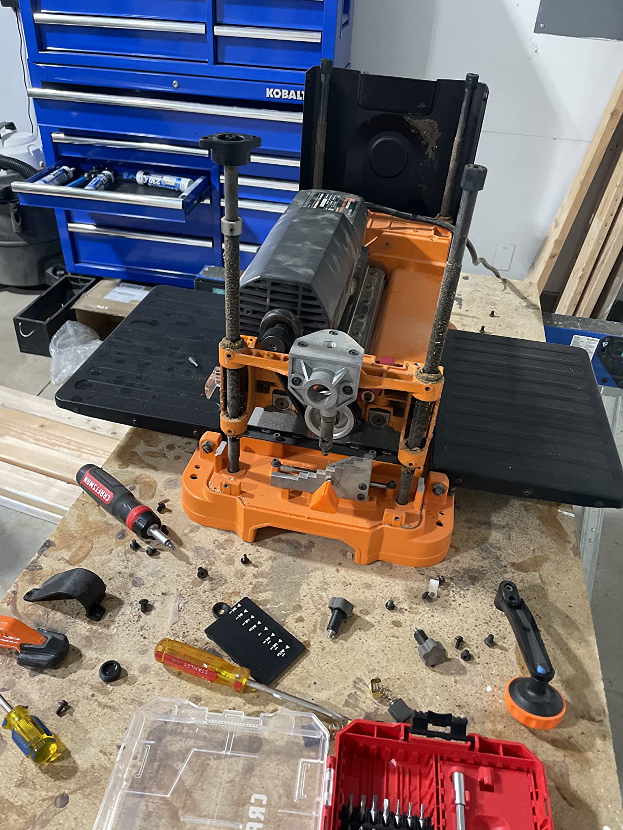 WEN PL1303 15-Amp 13-Inch Three-Blade Benchtop Thickness Planer customer photo 1