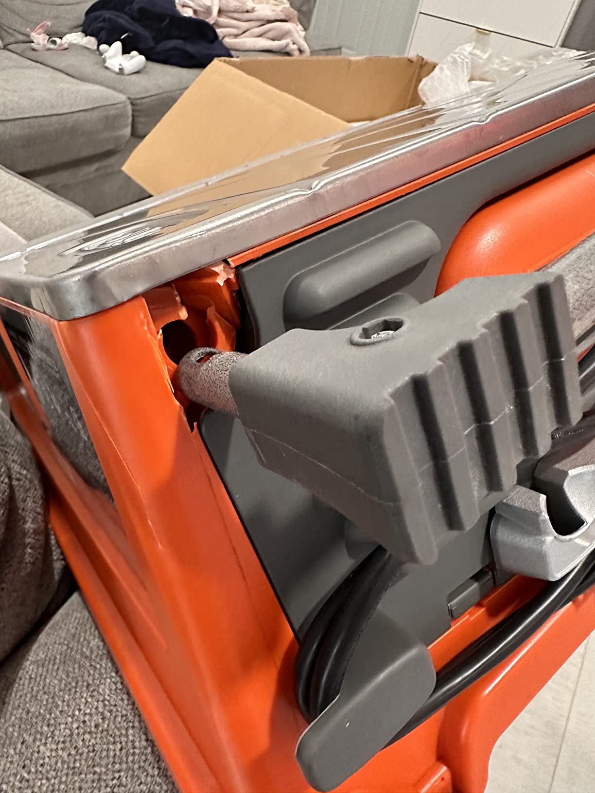 iQ Power Tools 7 Inch Dry Cut Bench/tabletop Tile Saw With Integrated Dust Control And New Tru-Cut System customer photo 2
