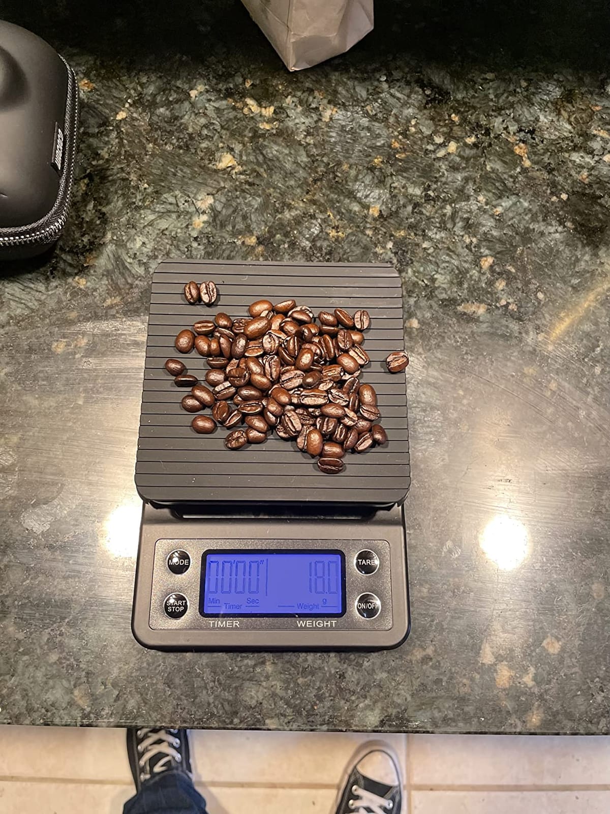 WACACO Picopresso Portable Coffee Maker Pro-level with Protective Case | Naked Portafilter, 18g Stainless Steel Basket,Compatible Ultra-fine Grind, Manually Operated, 10cm Height Truly Compact customer photo 2