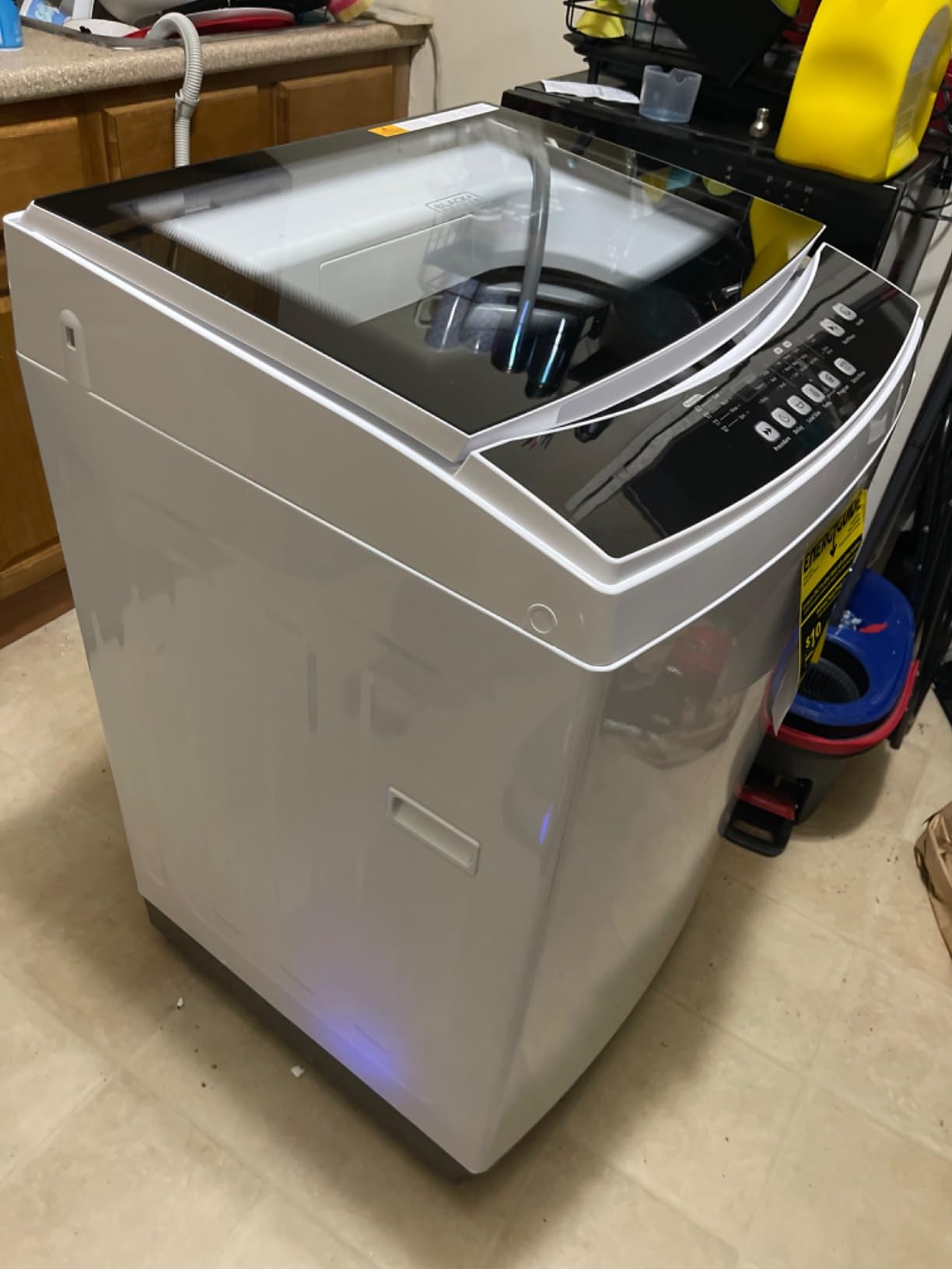BLACK+DECKER 3.0 Cu. Ft. Portable Washer, 26.5 lb. Capacity, BPW30MW customer photo 2