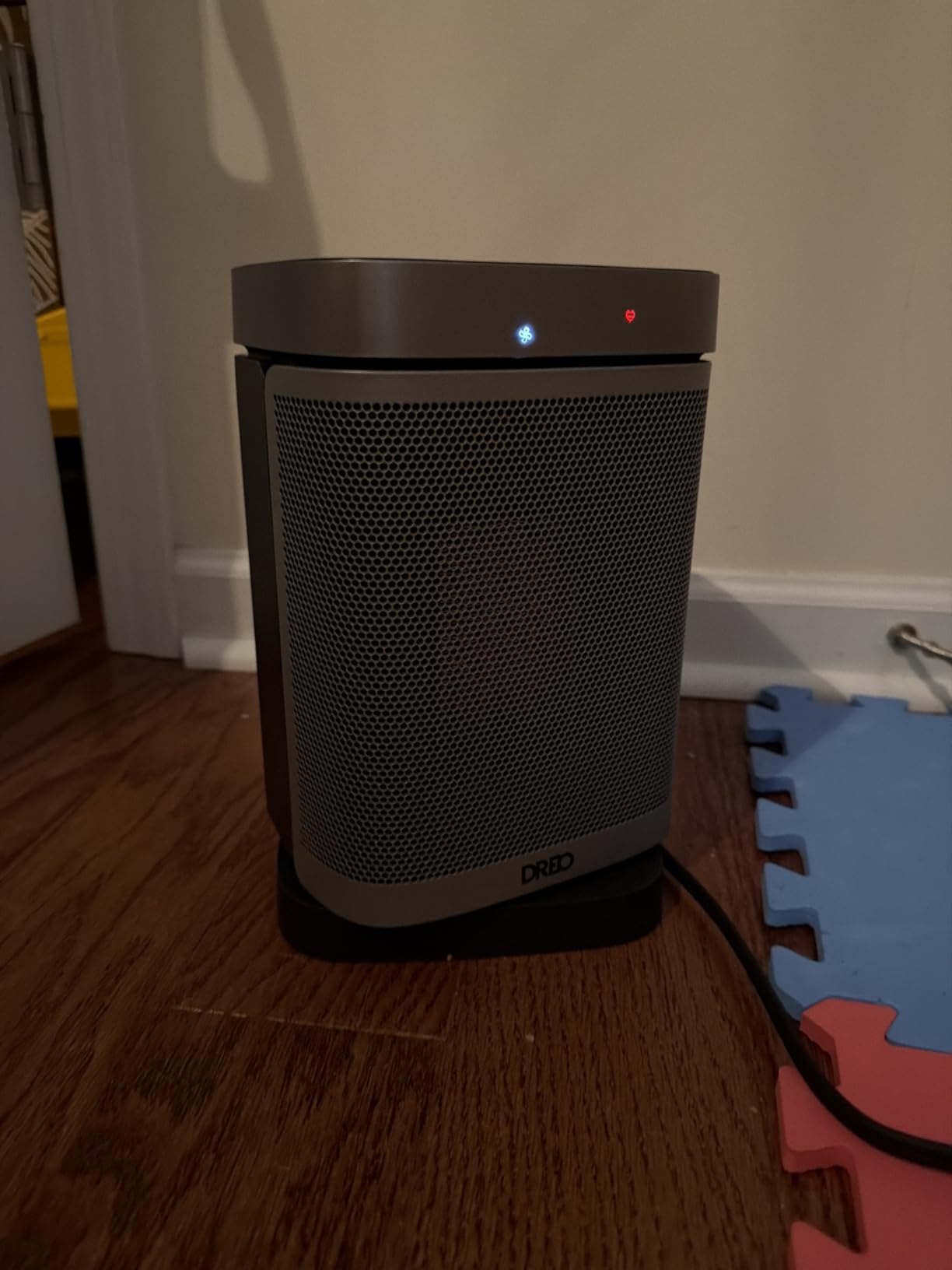 DREO Space Heater, 1500W Portable Electric Heaters for Indoor Use, PTC Ceramic Heater for Office with Remote, Thermostat, 70°Oscillation, 12H Timer, 5 Modes, Safe Quiet Room Heater for Bedroom customer photo 1