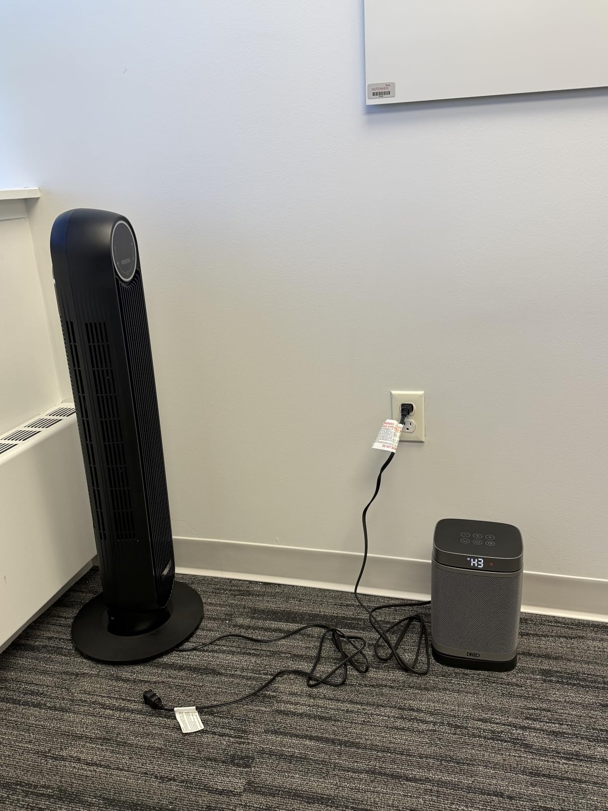 DREO Space Heater, 1500W Portable Electric Heaters for Indoor Use, PTC Ceramic Heater for Office with Remote, Thermostat, 70°Oscillation, 12H Timer, 5 Modes, Safe Quiet Room Heater for Bedroom customer photo 2
