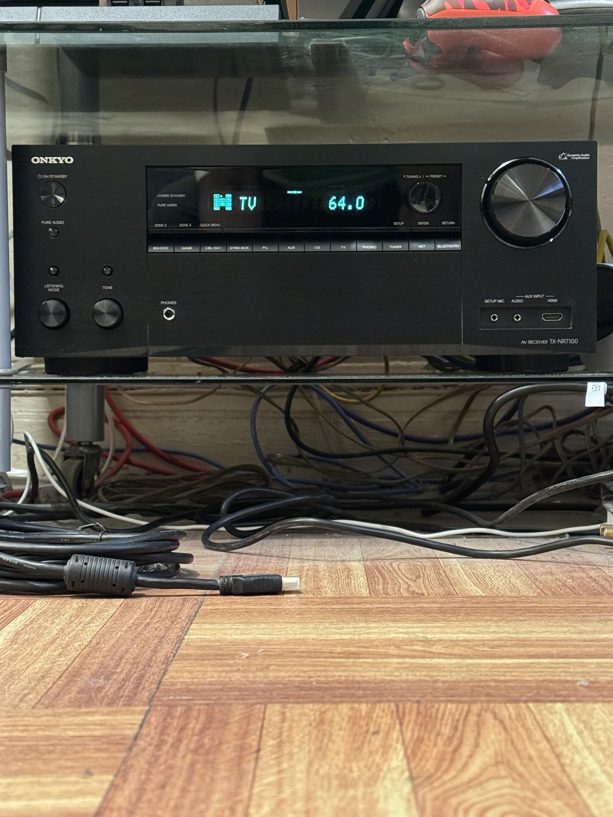 Onkyo TX-NR7100 9.2-Channel THX Certified AV Receiver | 100 Watts Per Channel, Dirac Live Out of Box, Works with Sonos Certified customer photo 2