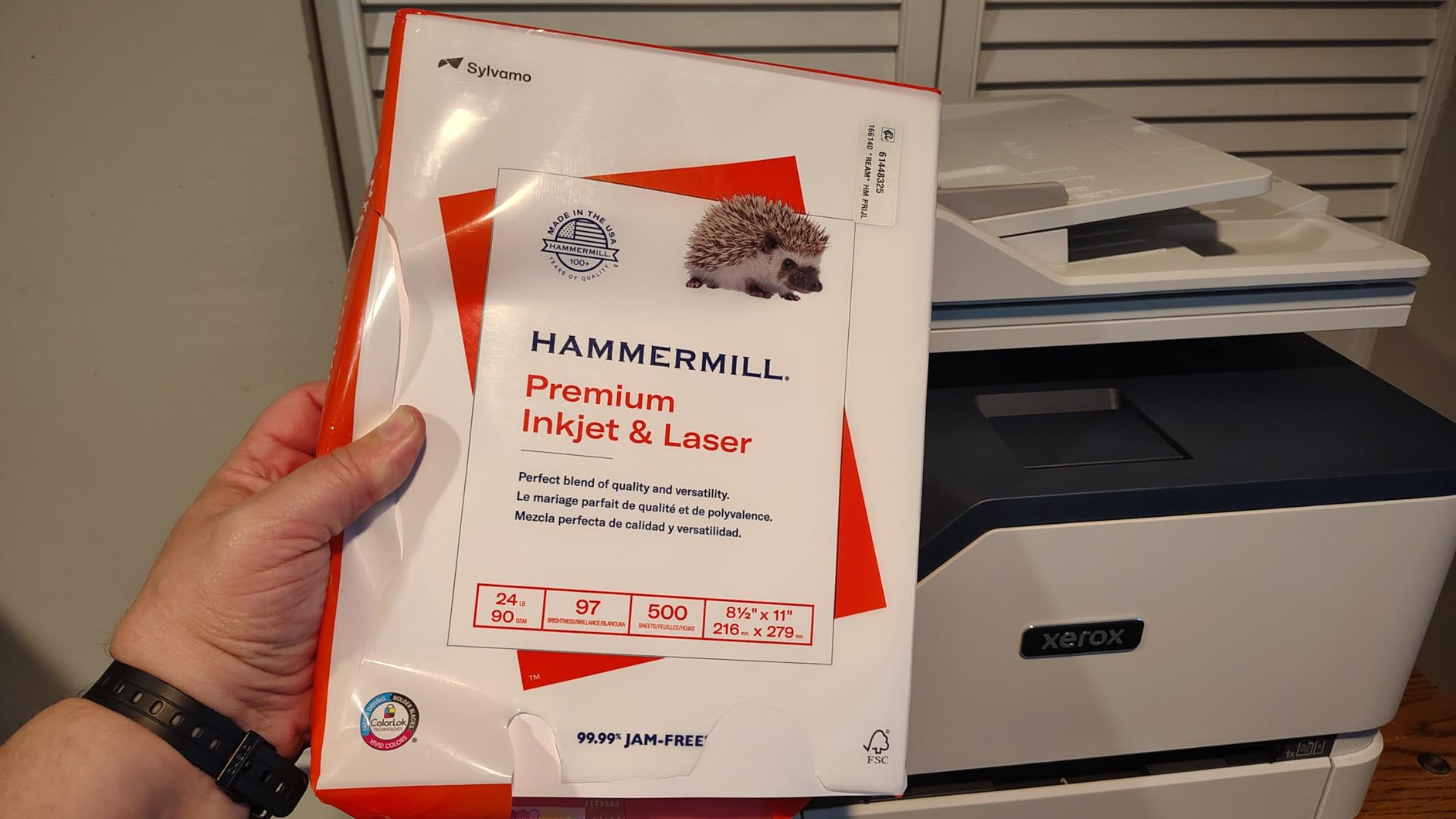 Xerox C235dni Wireless Color Laser All-in-One Printer, Print, Scan, Copy & Fax, 24 ppm customer photo 1