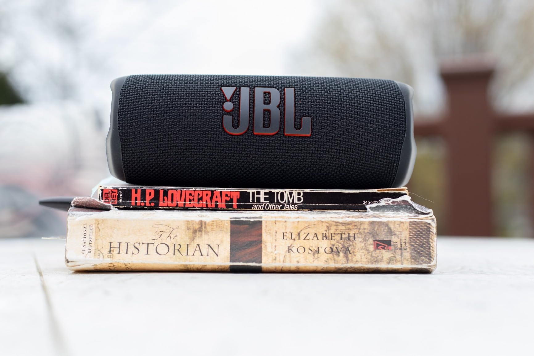 JBL Flip 6 - Portable Bluetooth Speaker, powerful sound and deep bass, IPX7 waterproof, 12 hours of playtime, JBL PartyBoost for multiple speaker pairing for home, outdoor and travel (Blue) customer photo 2
