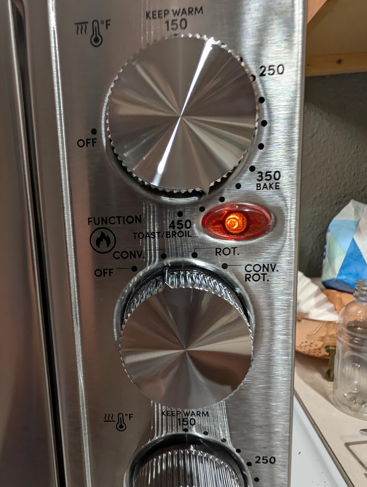 Elite Gourmet ETO4510MX French Door Convection Oven 47.5Qt, Stainless Steel customer photo 1