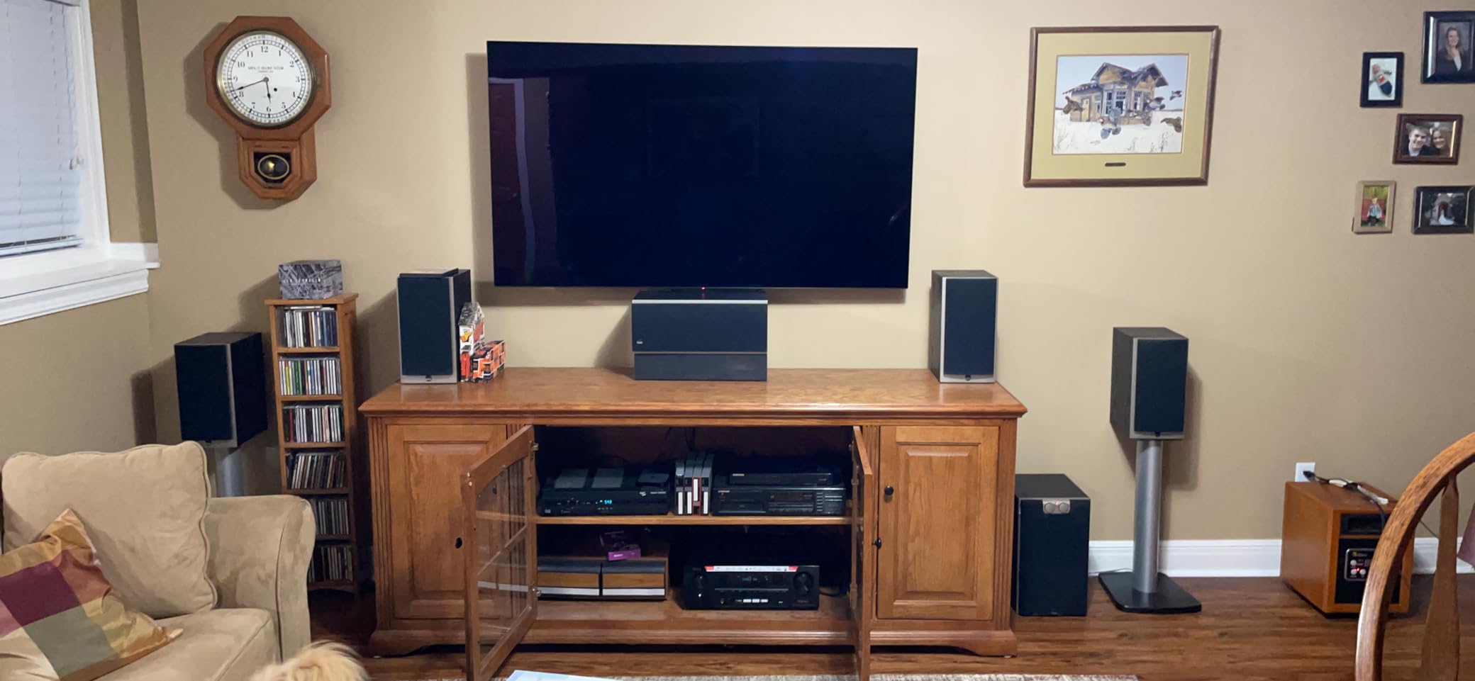 Denon AVR-X1700H 7.2 Channel AV Receiver - 80W/Channel, Advanced 8K HDMI Video w/eARC, Dolby Atmos, DTS:X, Built-in HEOS, Amazon Alexa Voice Control customer photo 1