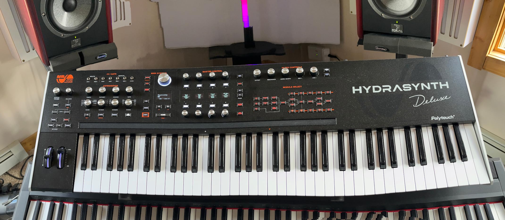 ASM Hydrasynth Deluxe 73 Key Synthesizer customer photo 1