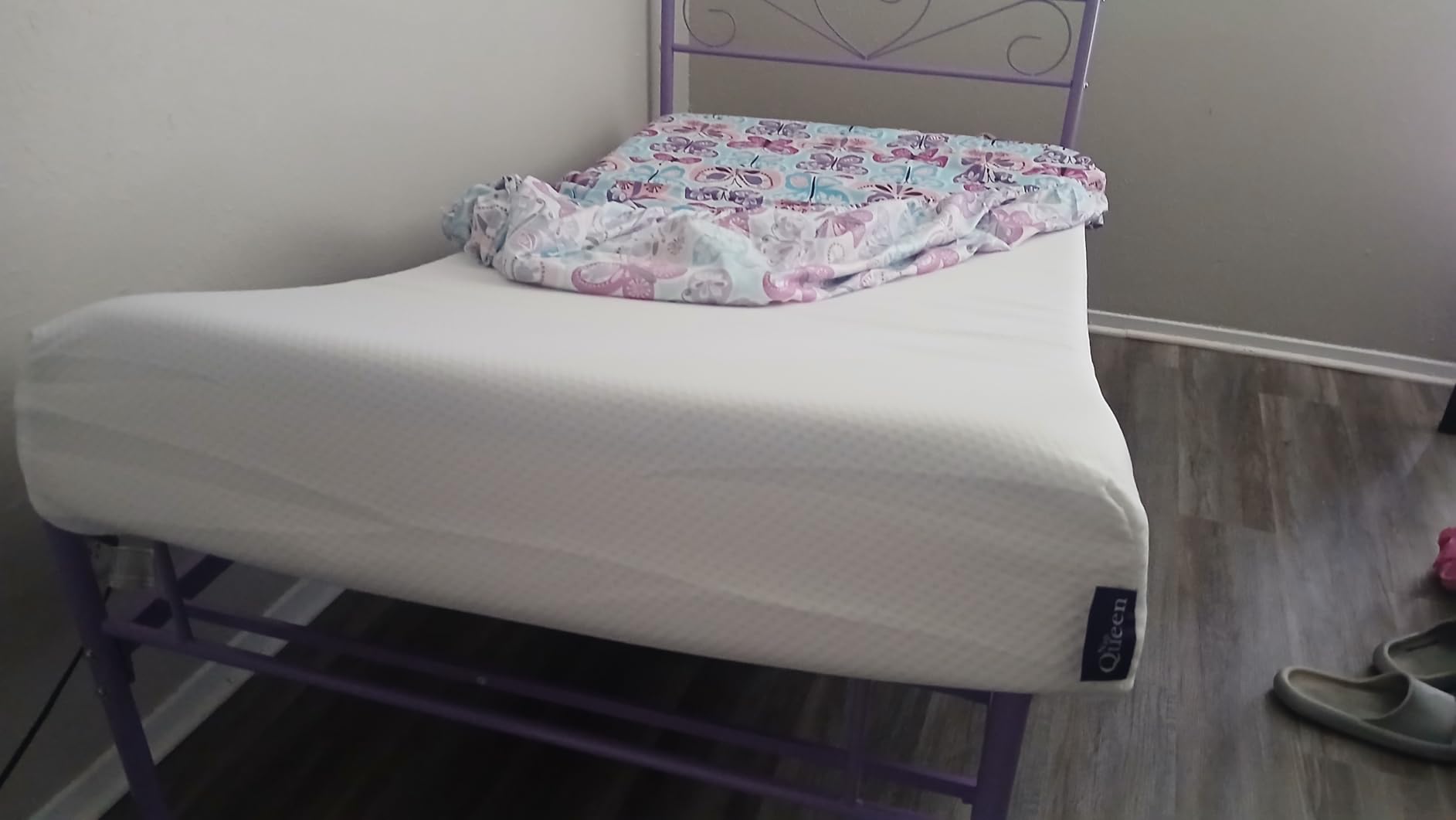 NapQueen 8 Inch Full Size Mattress, Bamboo Charcoal Memory Foam Mattress, Bed in a Box customer photo 2