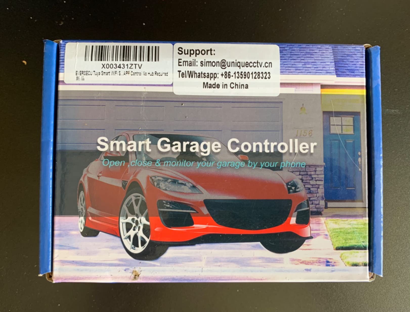 EVERSECU Tuya Smart WiFi Switch Garage Door Opener Controller Compatible with Alexa Echo Google Home SmartLife/Tuya APP Control No Hub Required customer photo 2