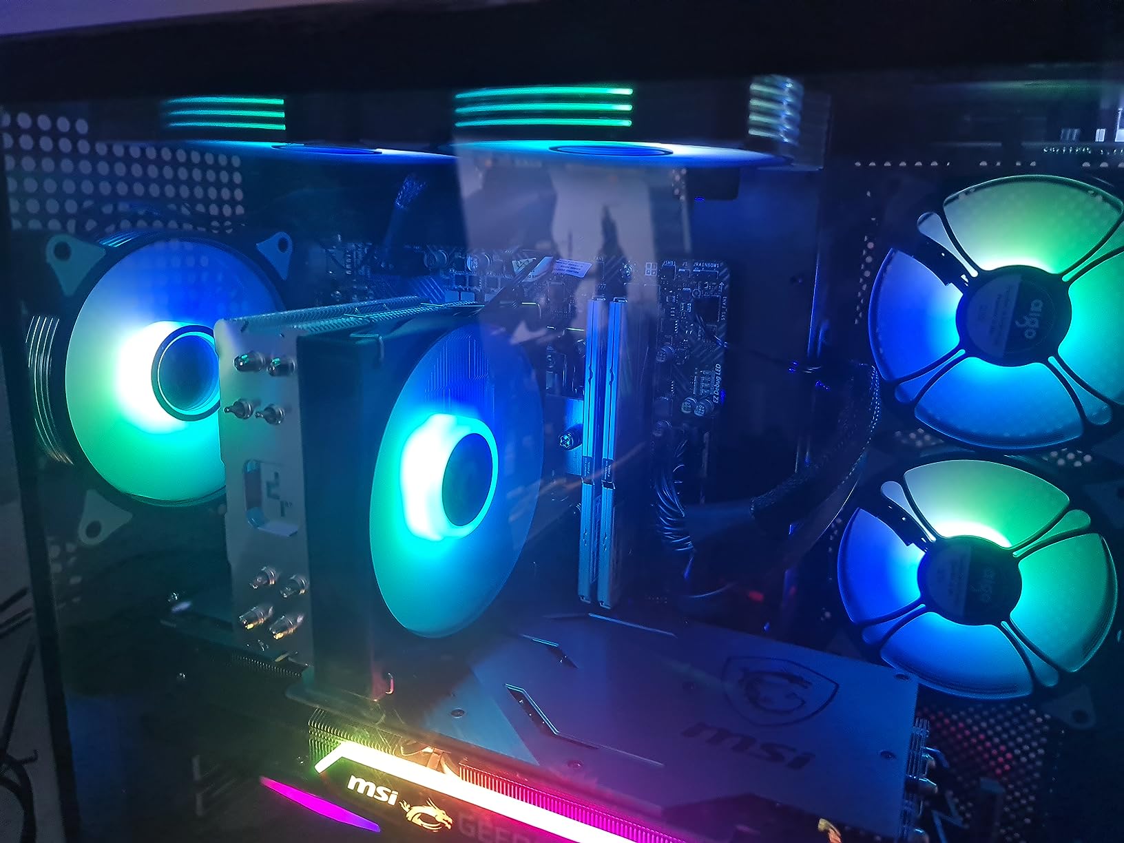 PRO H610M-G DDR4 Motherboard (12th/13th/14th Gen Intel Core, LGA 1700 Socket, DDR4, PCIe 4, SATA 6Gb/s, 1Gbps LAN, M.2 Slots, USB 3.2, mATX) customer photo 1