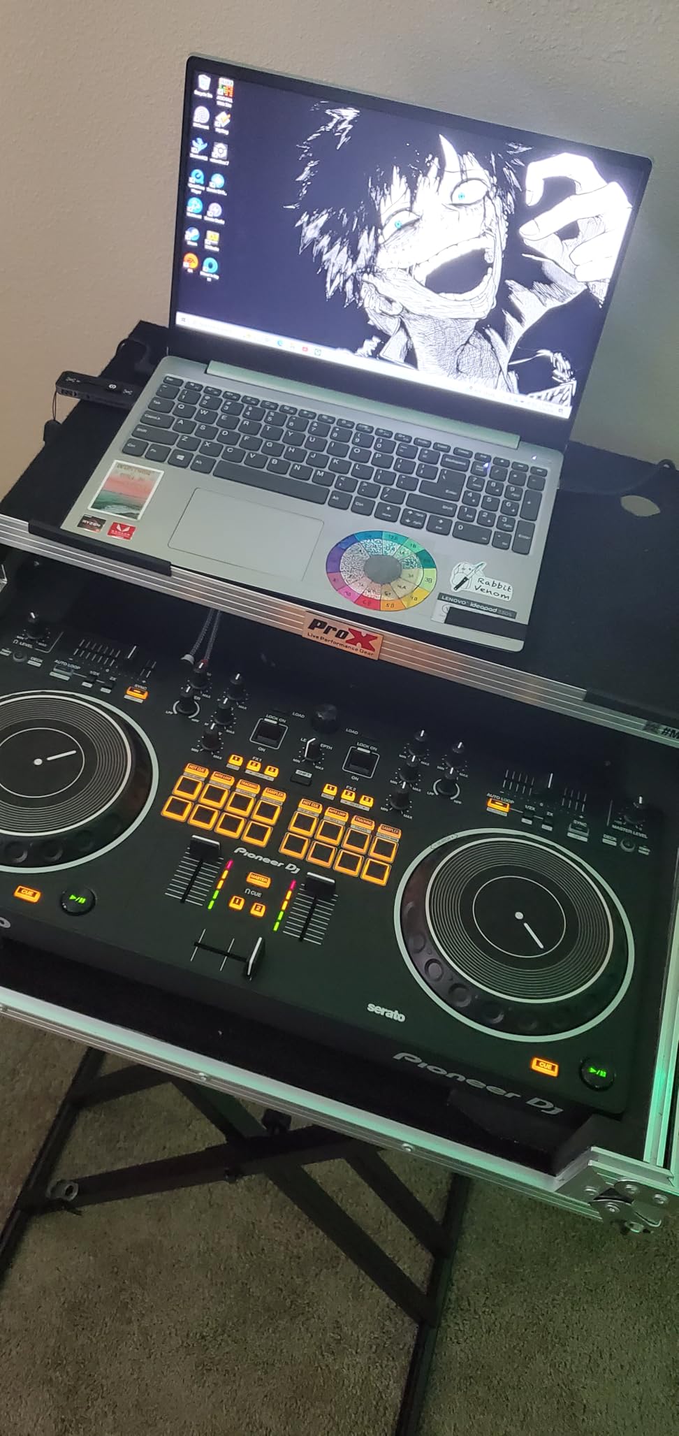 Pioneer DJ DDJ-REV1 2-deck Serato DJ Controller, Black customer photo 2