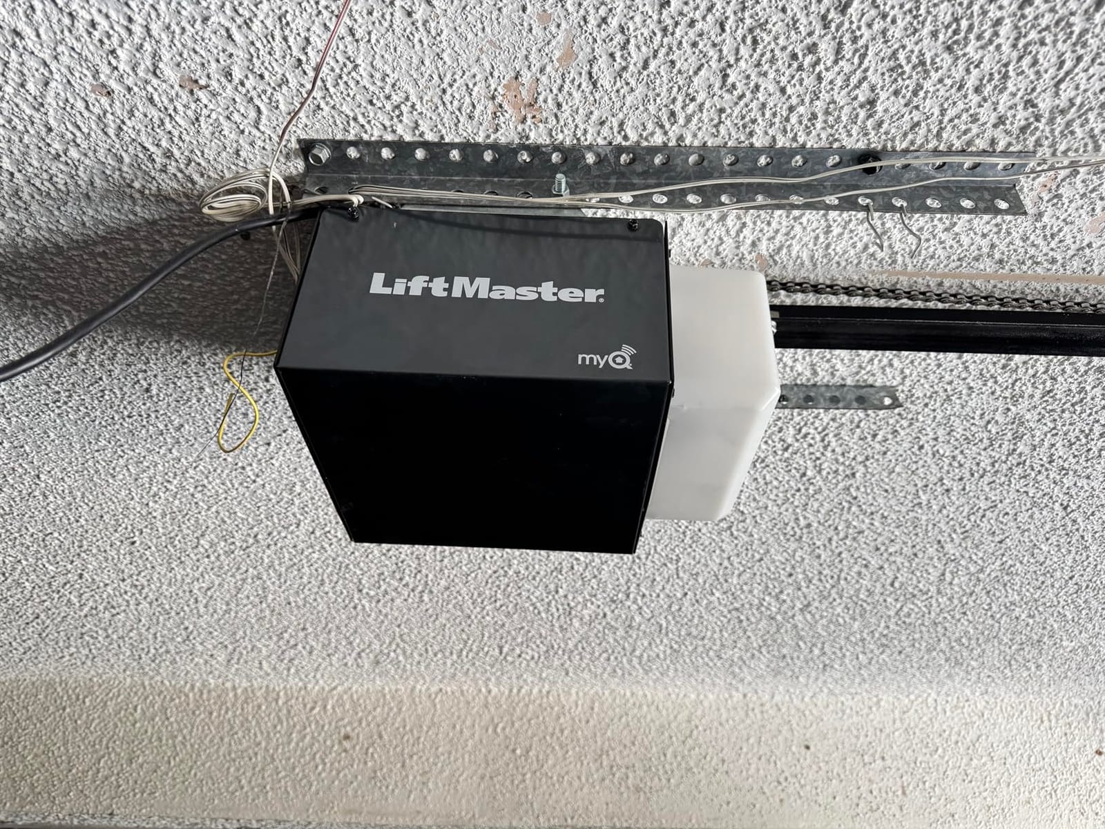 Liftmaster myQ Smart Garage Control - Wireless Garage Hub and Sensor with WiFi & Bluetooth - Smartphone Controlled, 821LMC-S customer photo 1