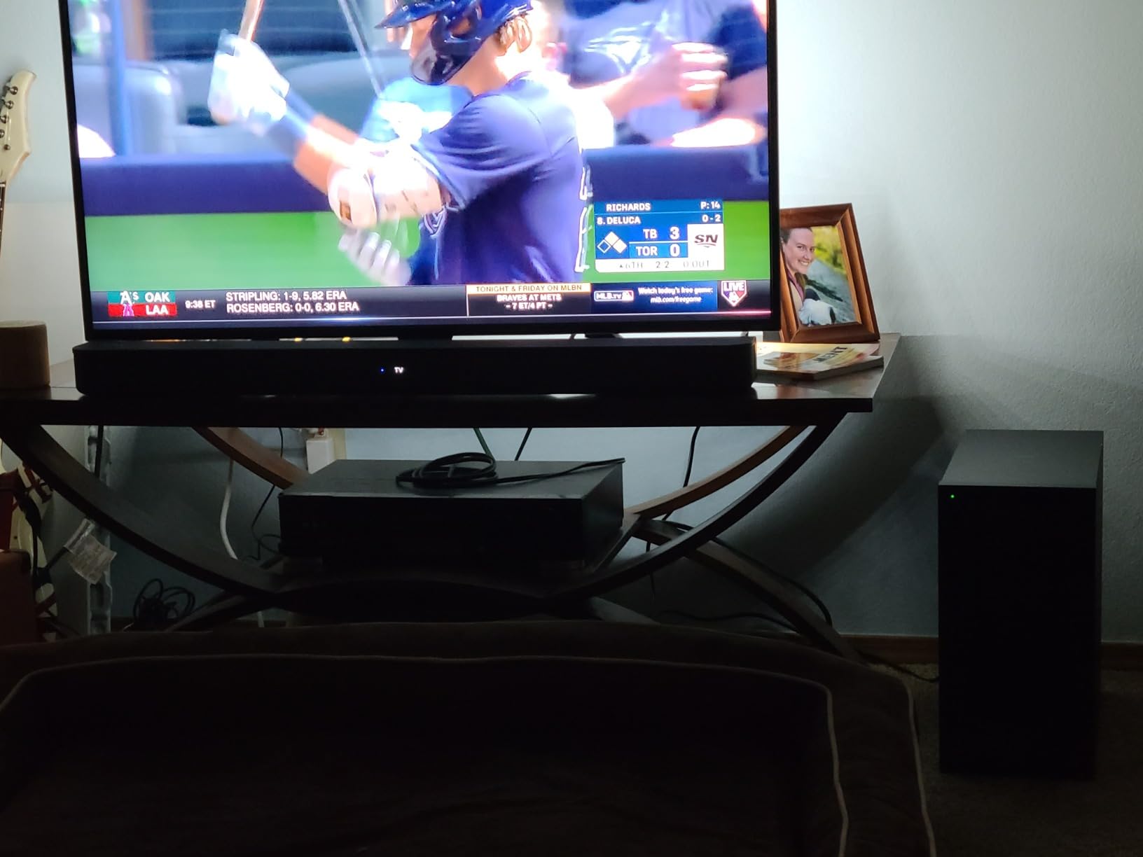 Sony HT-S400 2.1ch Soundbar with Powerful Wireless subwoofer, S-Force PRO Front Surround Sound, and Dolby Digital, Black | S-Force Pro Surround, X-Balanced Speakers, HDMI Arc, Bluetooth 5.0 customer photo 1