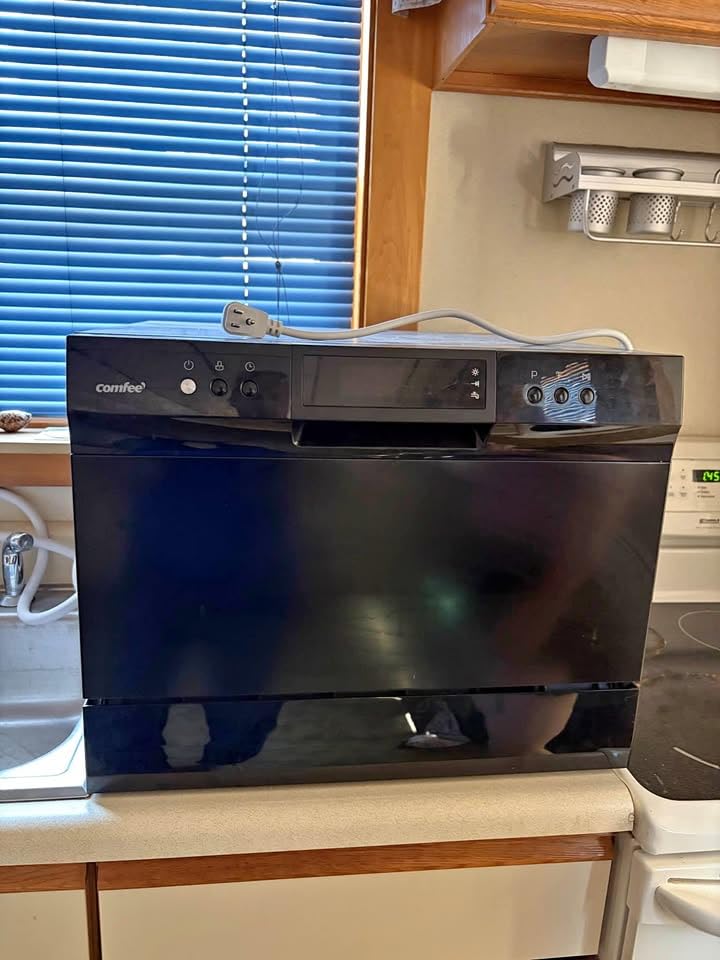 COMFEE' Countertop Dishwasher, Energy Star Portable Dishwasher, 6 Place Settings & 8 Washing Programs, Speed, Baby-Care, ECO & Glass, Dish Washer for Dorm, RV & Apartment customer photo 1