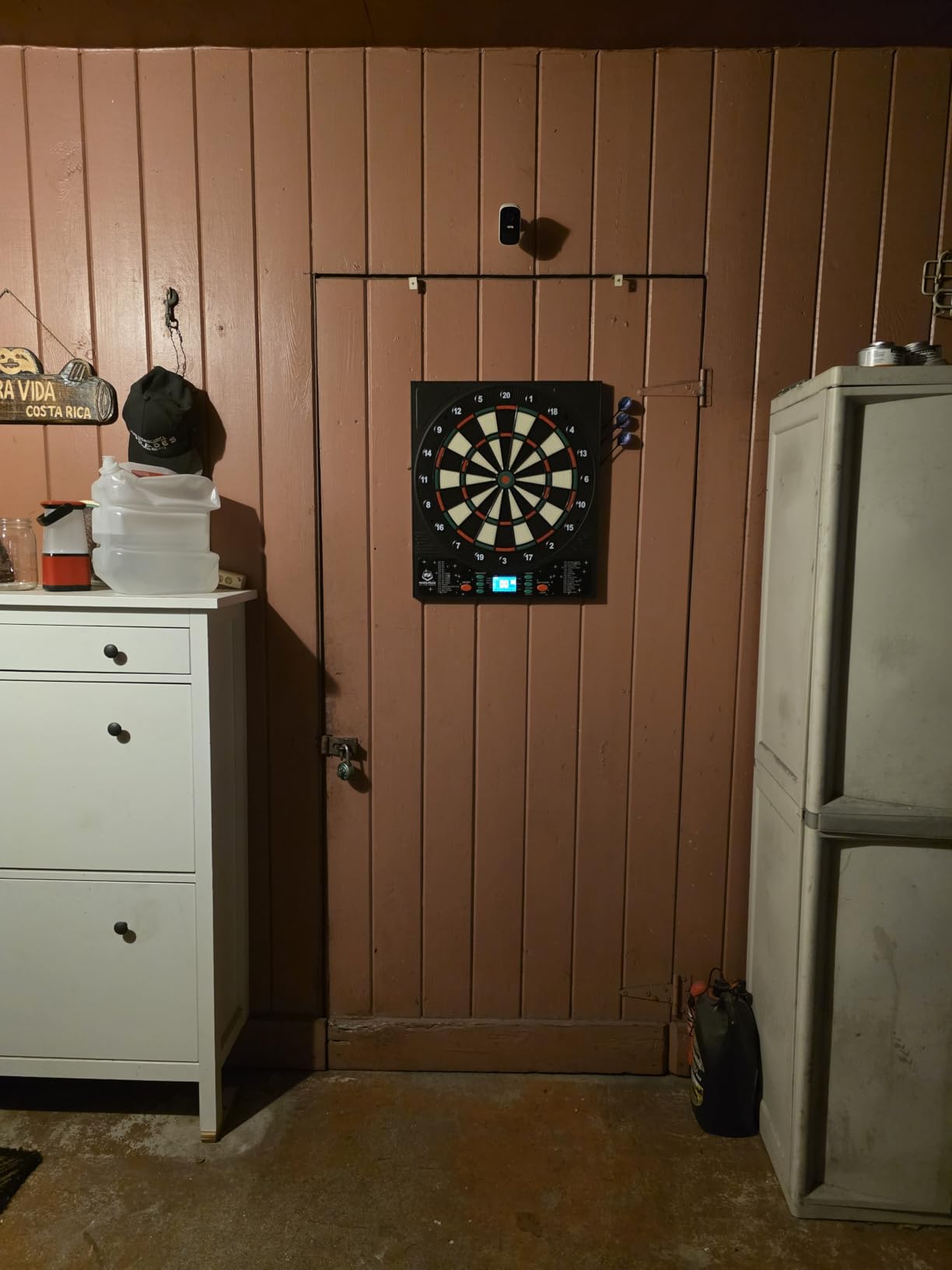 WIN.MAX Electronic Dart Board for Adults, Automatic Scoring with 12 Darts | 34 Games 355 Variations, Up to 8 Players, Adapter/Batteries, LCD Display Wall Mount for Home Bar Game Room customer photo 2