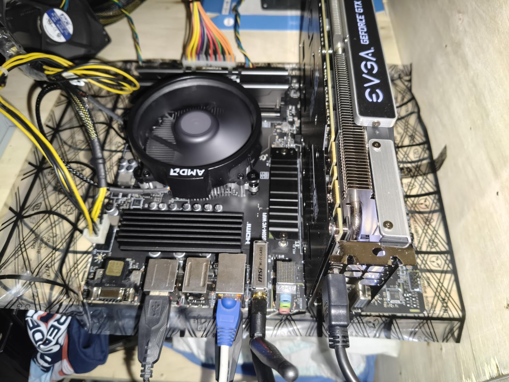 AMD Ryzen 5 5500 6-Core, 12-Thread Unlocked Desktop Processor with Wraith Stealth Cooler customer photo 1