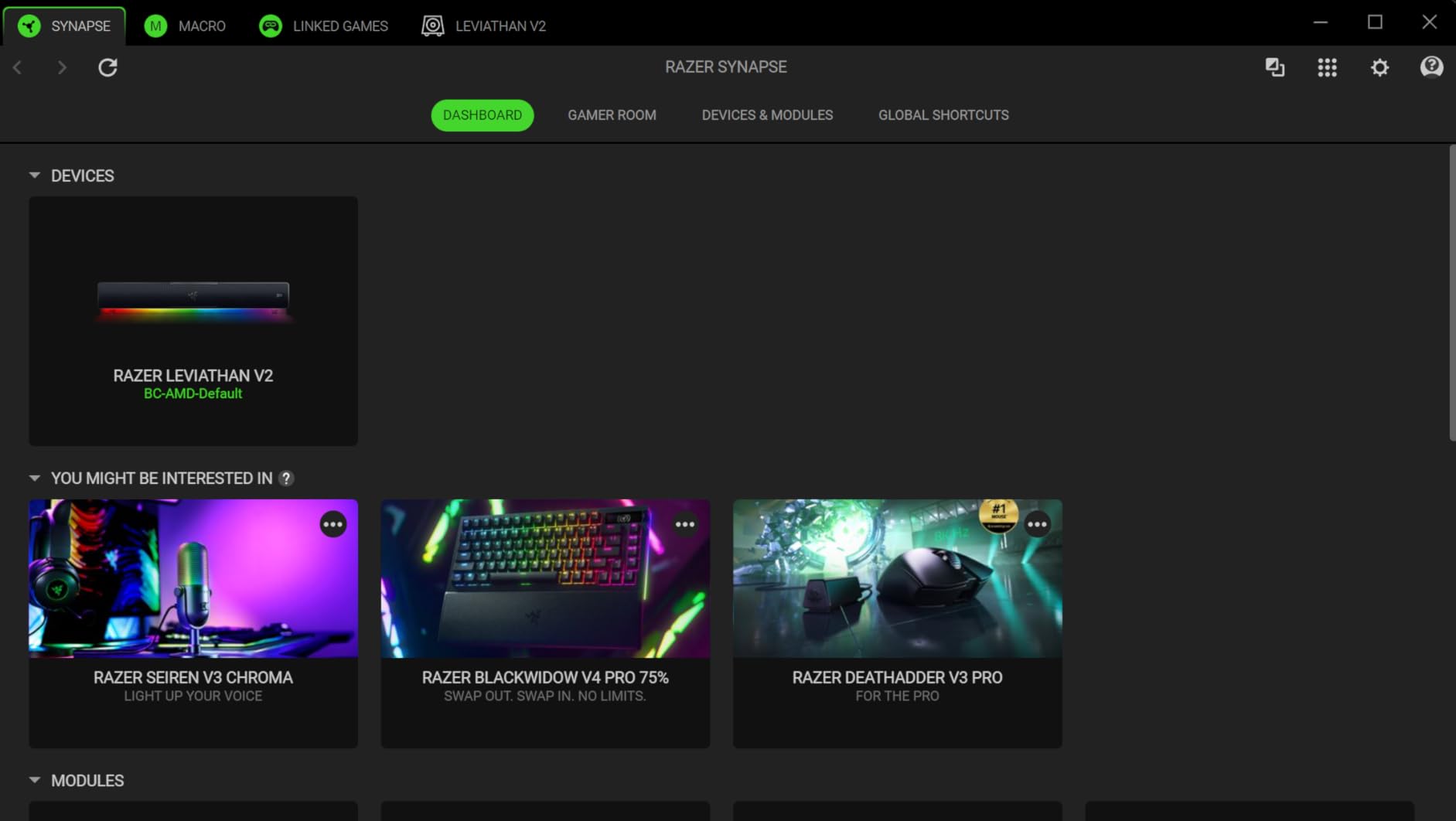 Razer Leviathan V2: Multi-Driver PC Gaming Soundbar with Subwoofer - THX Spatial Audio - Compact Design - Chroma RGB - Bluetooth 5.2 - for Desktop/Laptop, Smartphones, Tablets & Nintendo Switch customer photo 1