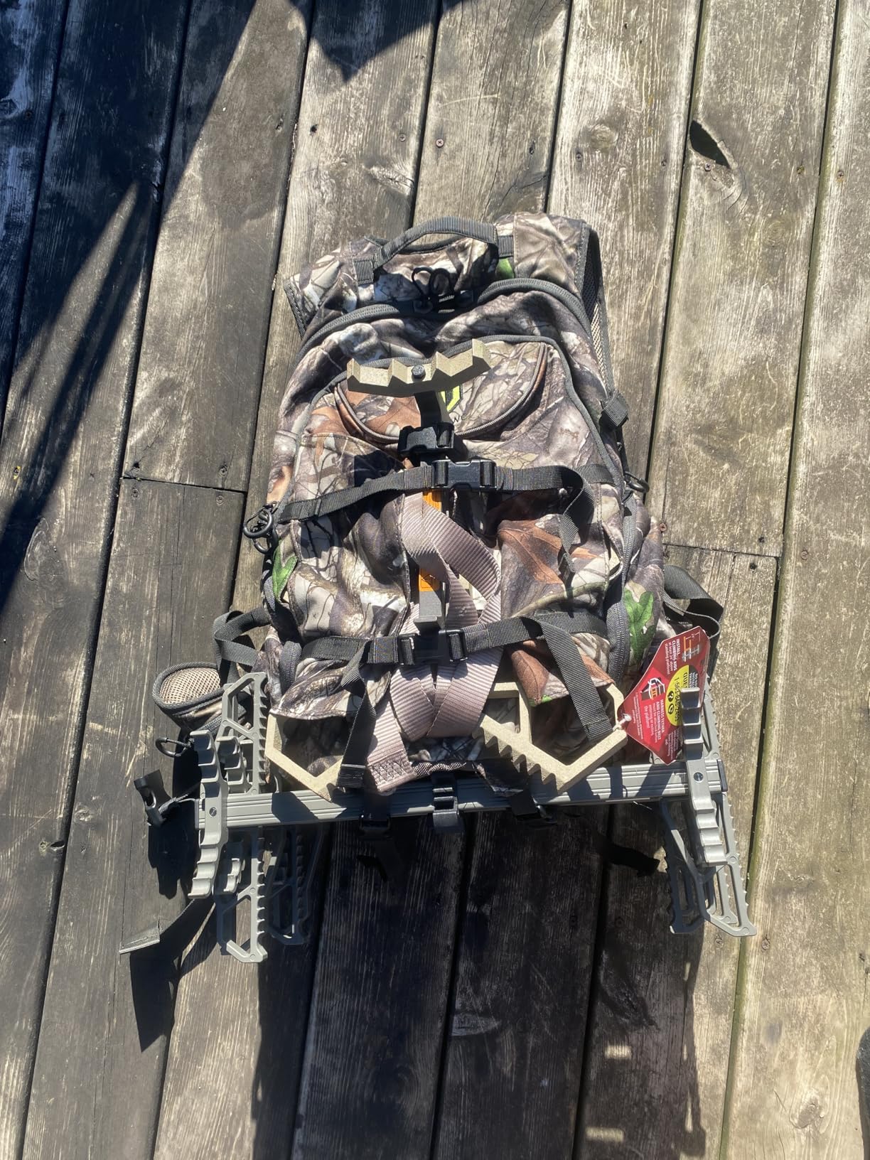 TIDEWE Hunting Backpack for Men, 35L Camo Hunting Pack for Deer Hunting | Rain Cover Included, Silent Fabric, Rifle & Bow Carry System customer photo 2