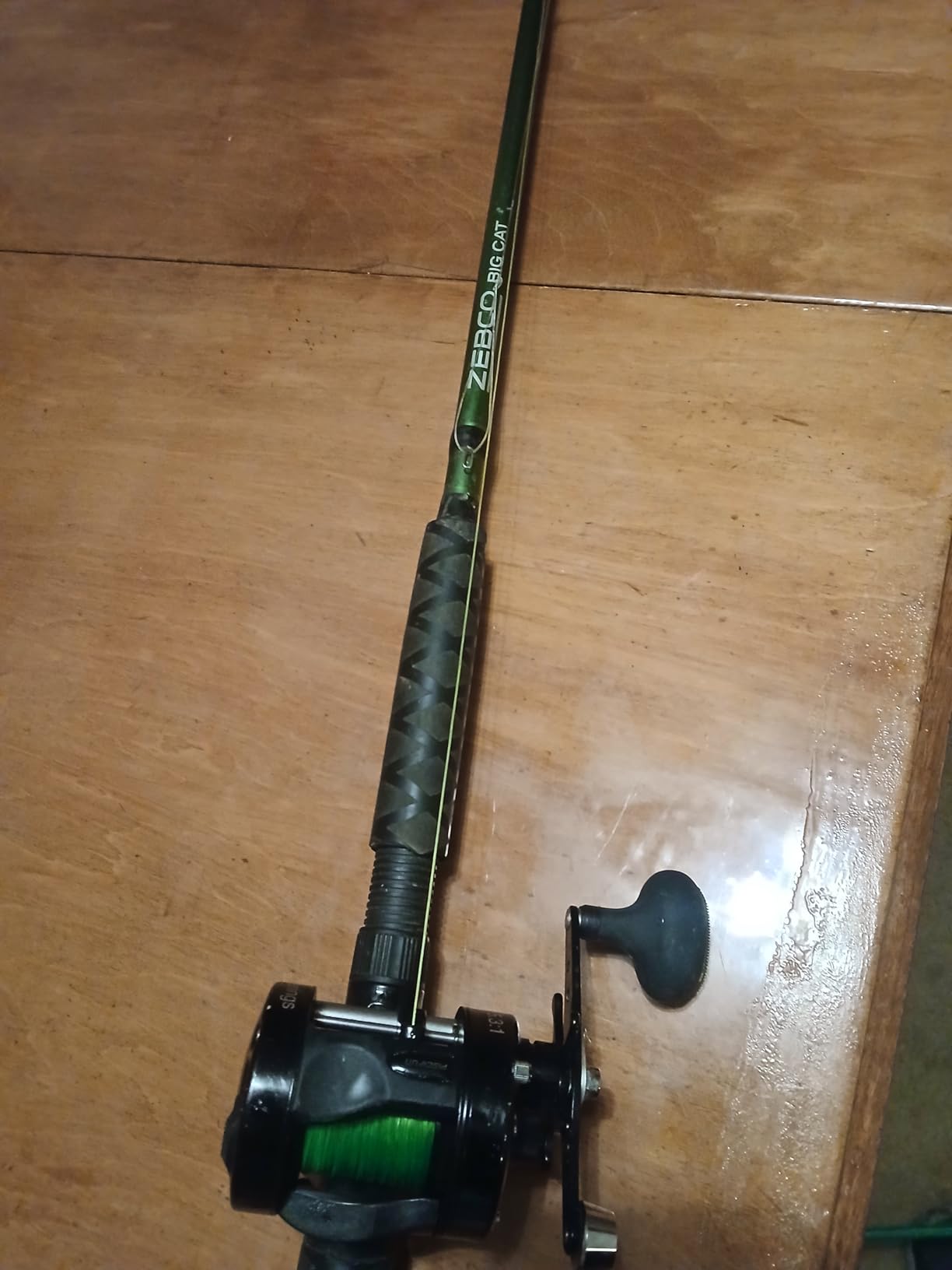 Zebco Big Cat Conventional Reel and Fishing Rod Combo customer photo 2