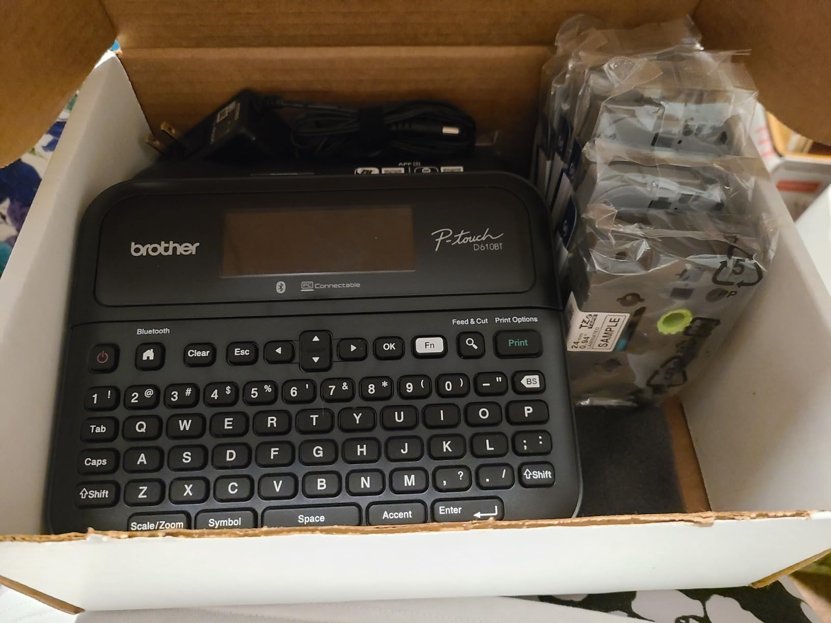 Brother P-Touch PT-D610BT Business Professional Connected Label Maker with Bluetooth customer photo 2